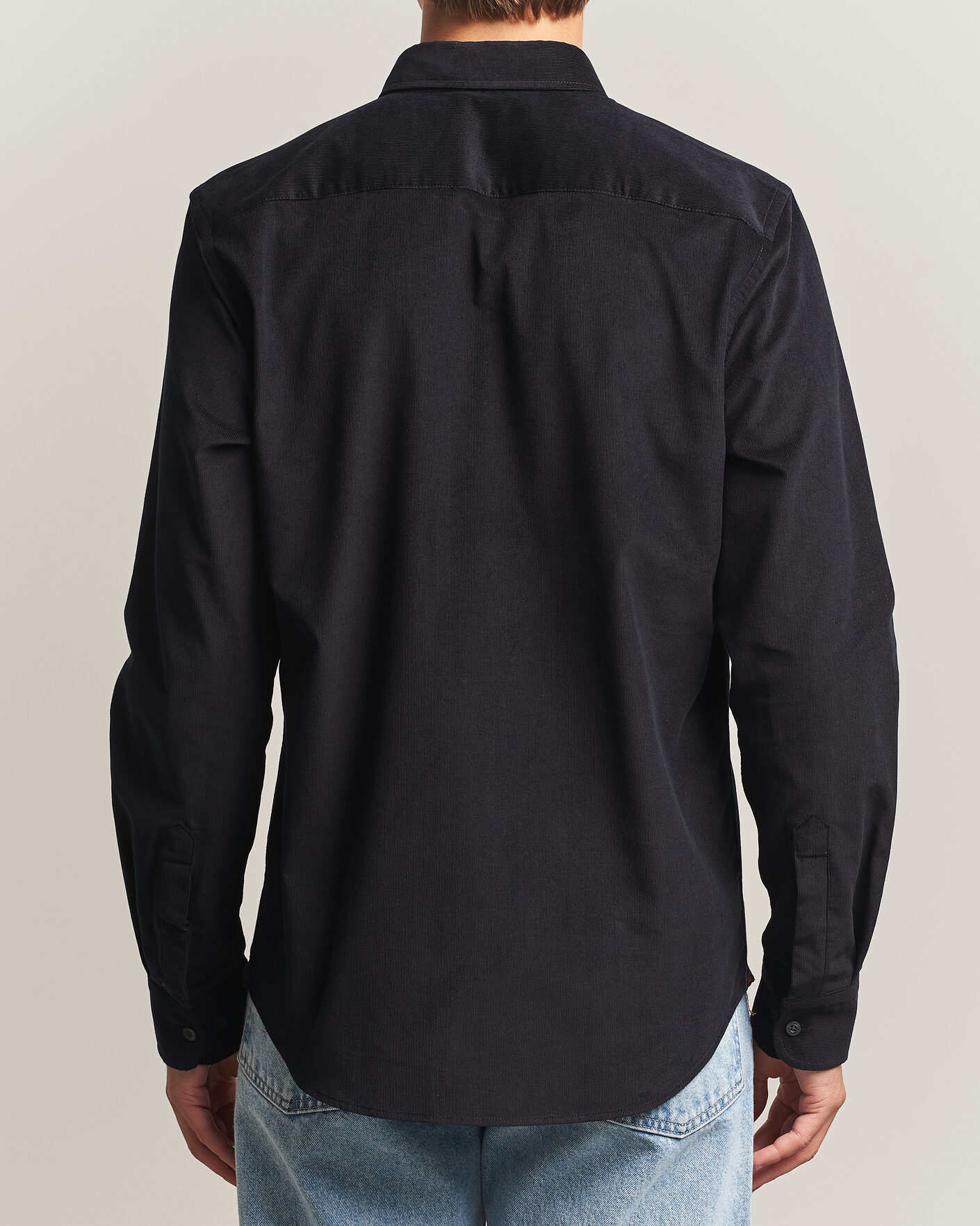 Homme | Chemises | Morris | Douglas Cord Shirt Grey