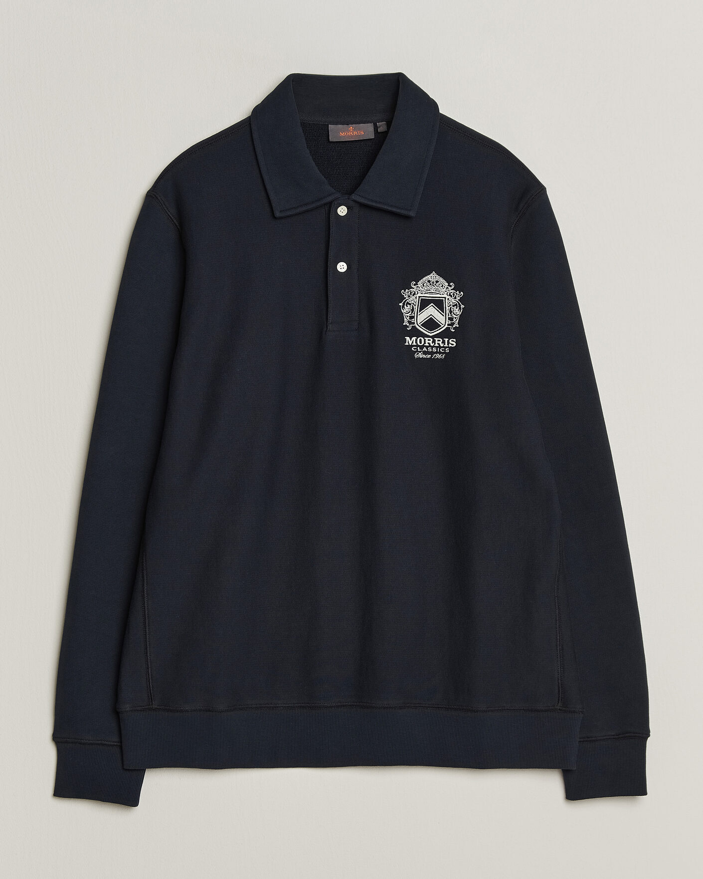 Homme | Pulls Et Tricots | Morris | Winston Polo Sweatshirt Old Blue