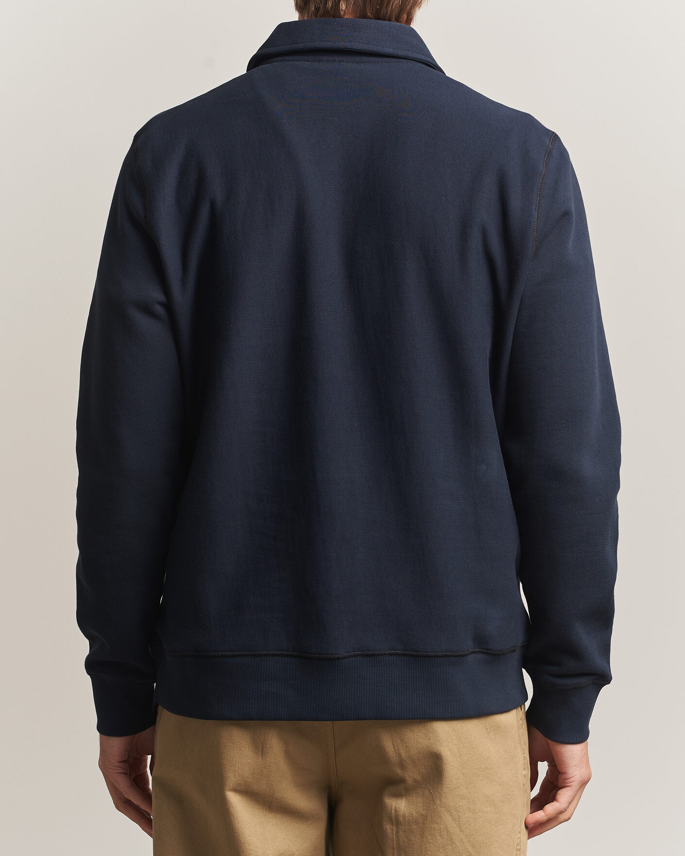 Homme | Pulls Et Tricots | Morris | Winston Polo Sweatshirt Old Blue