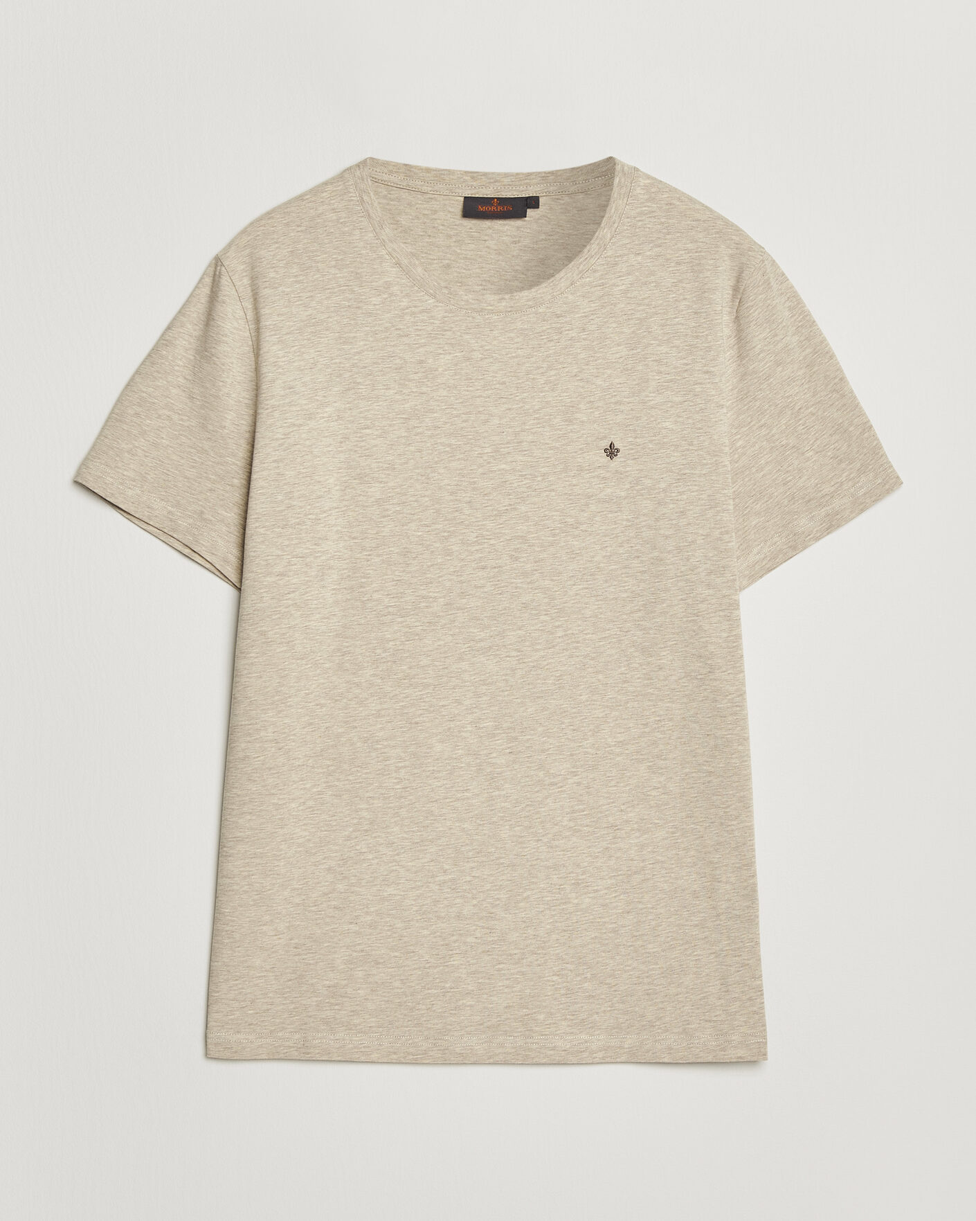 Homme | T-shirts | Morris | James Crew Neck T-Shirt Khaki