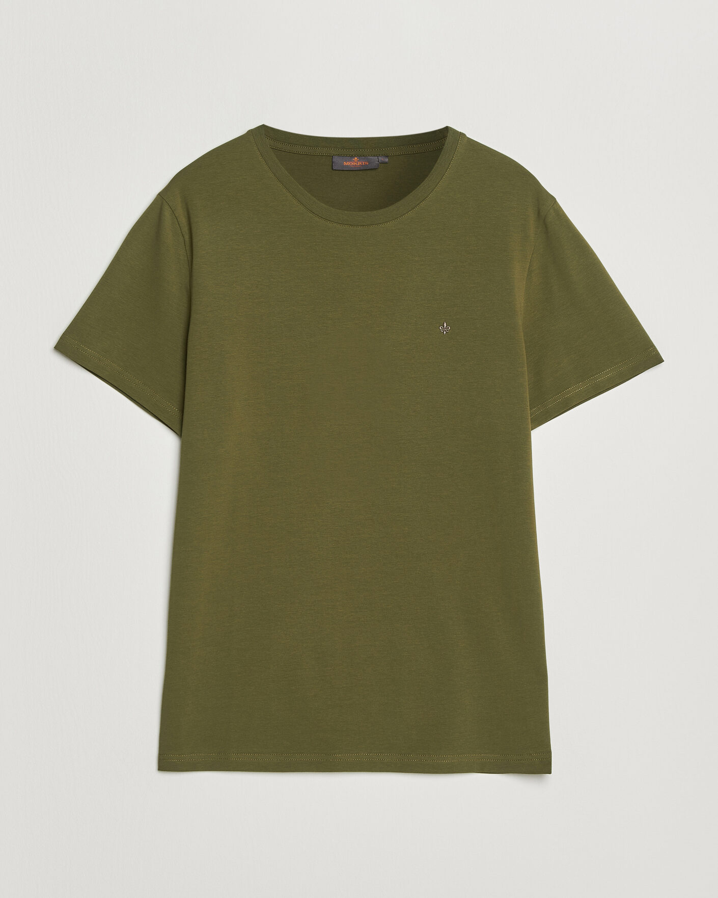 Homme | T-shirts | Morris | James Crew Neck T-Shirt Olive
