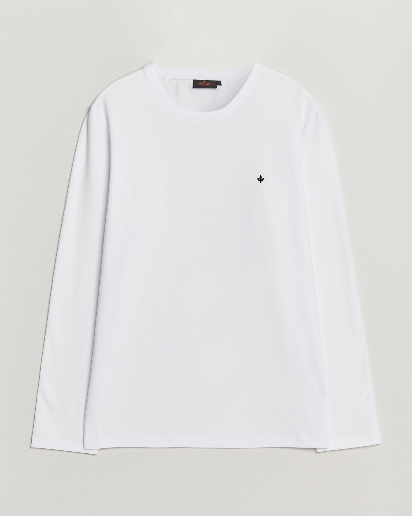 Homme | T-shirts | Morris | James Long Sleeve T-Shirt White