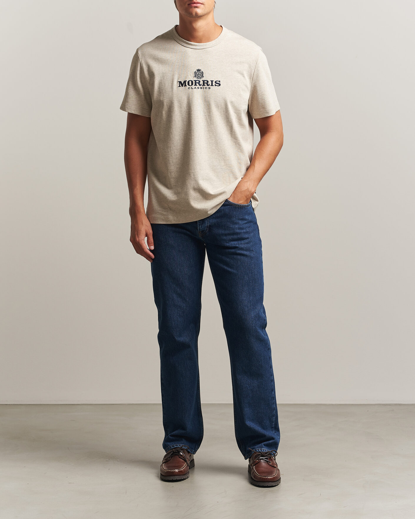 Homme | T-shirts | Morris | Brian T-Shirt Khaki