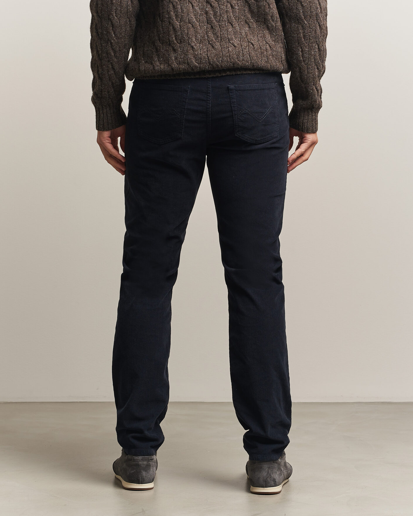 Homme | Pantalons | Morris | James Cord 5-Pocket Pants Navy