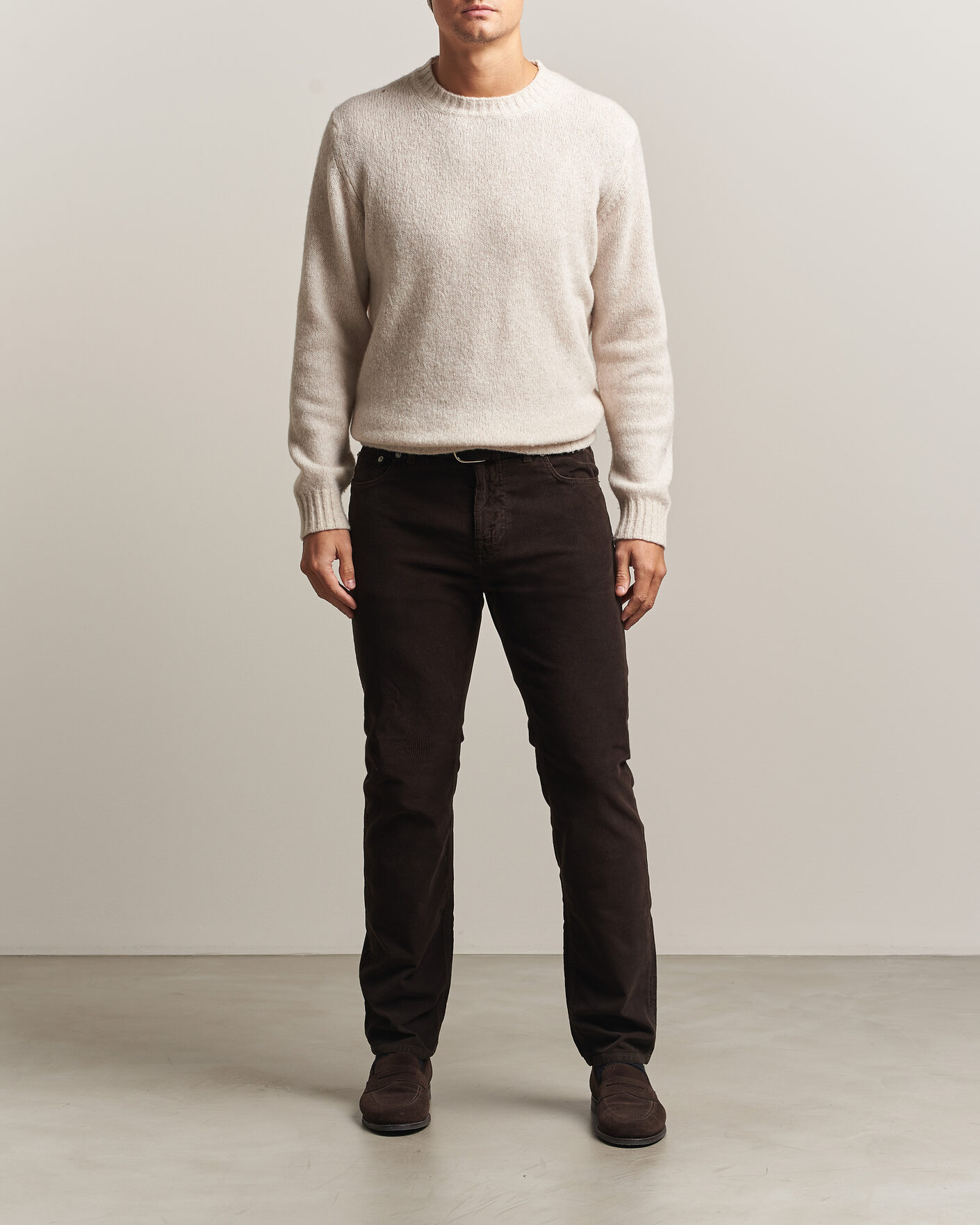 Homme | Pantalons | Morris | James Cord 5-Pocket Pants Brown
