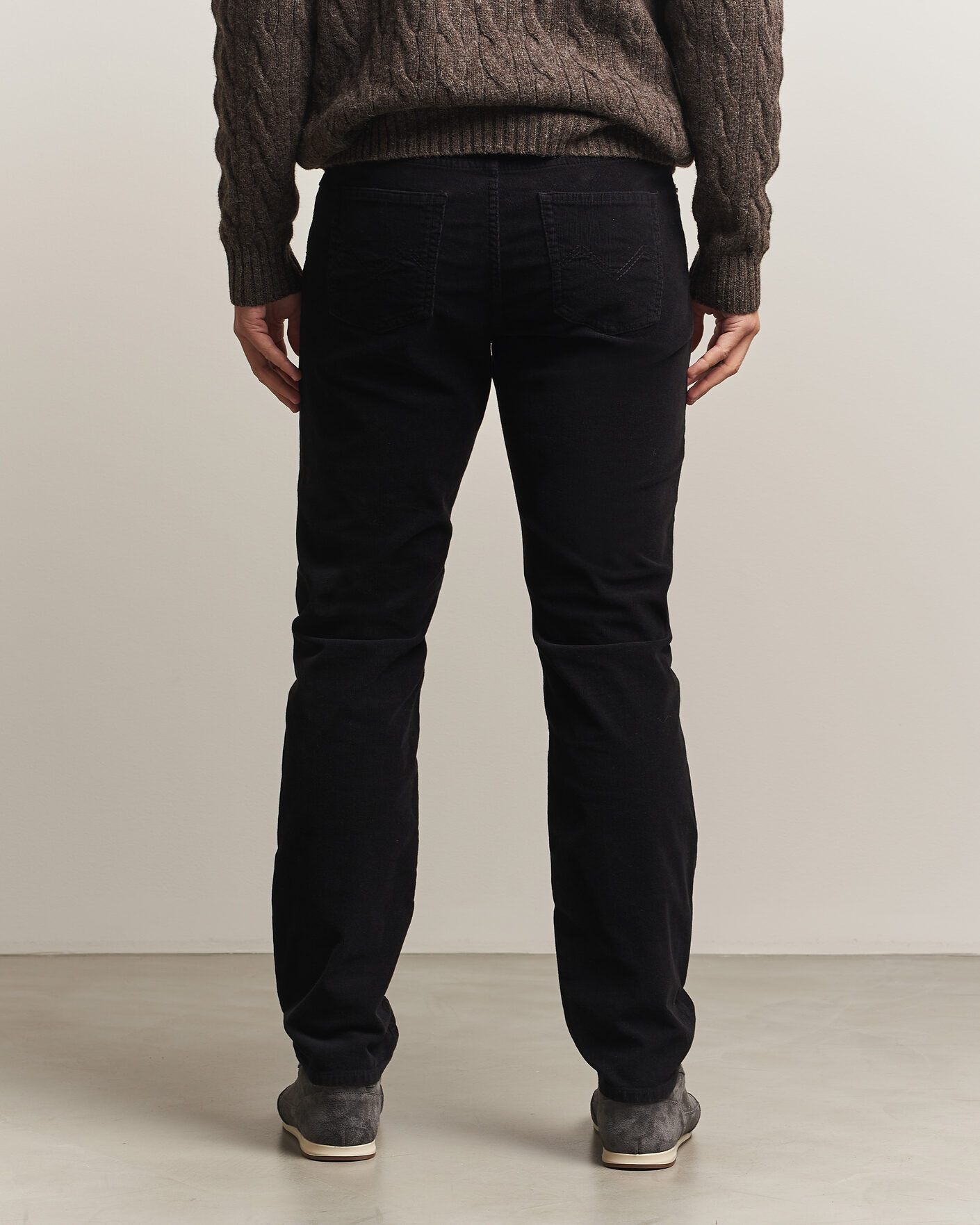 Homme | Pantalons | Morris | James Cord 5-Pocket Pants Black