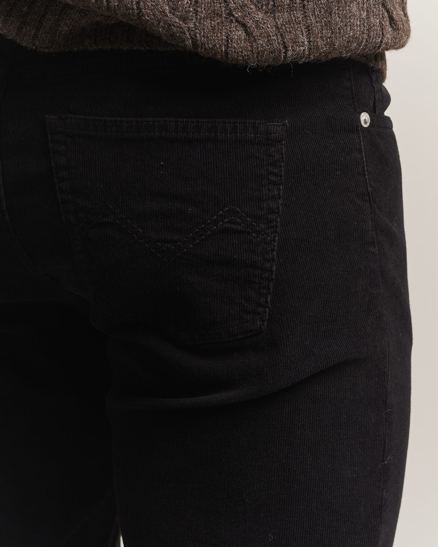 Homme | Pantalons | Morris | James Cord 5-Pocket Pants Black