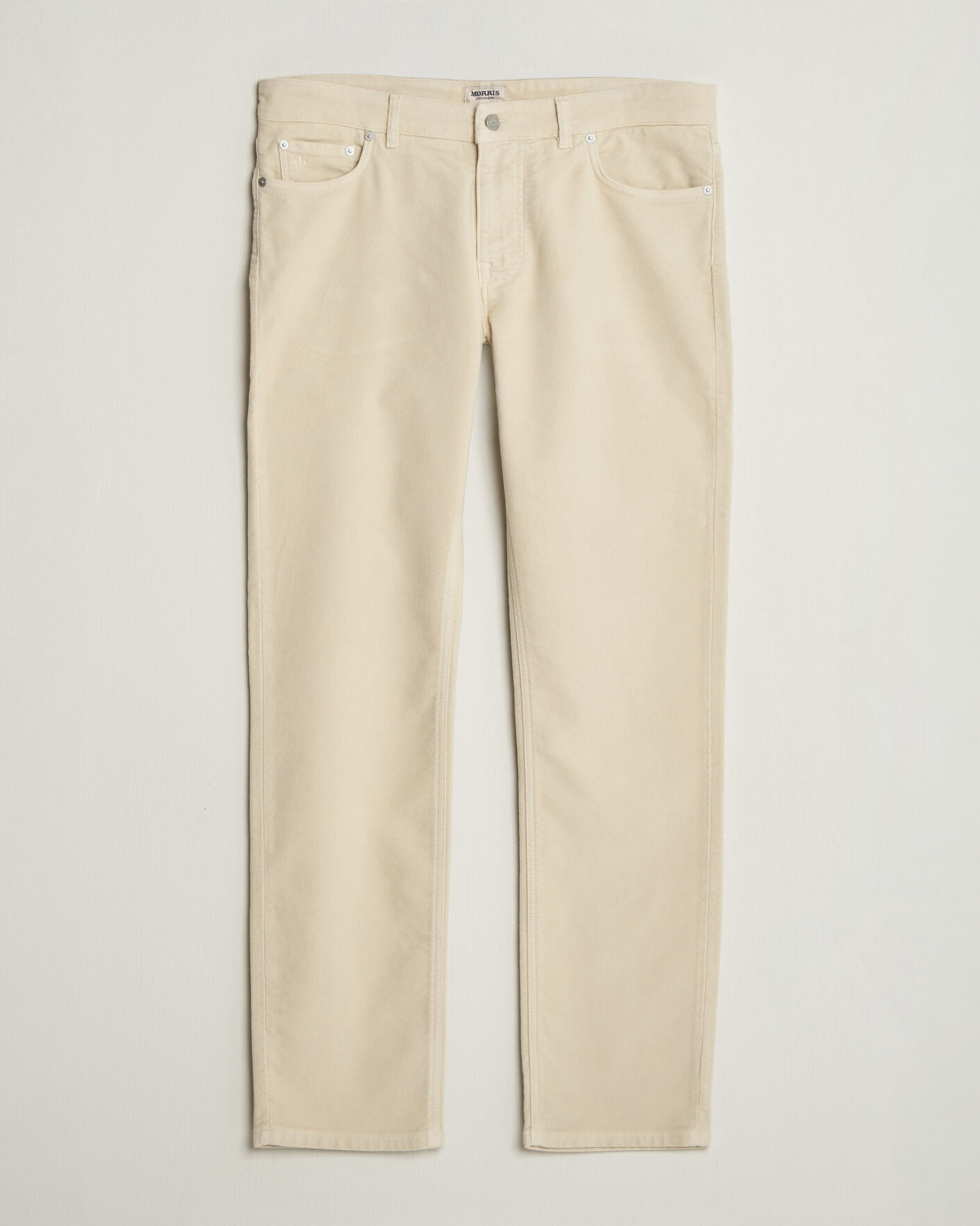 Homme | Pantalons | Morris | James Winter Twill 5-Pocket Pants Off White