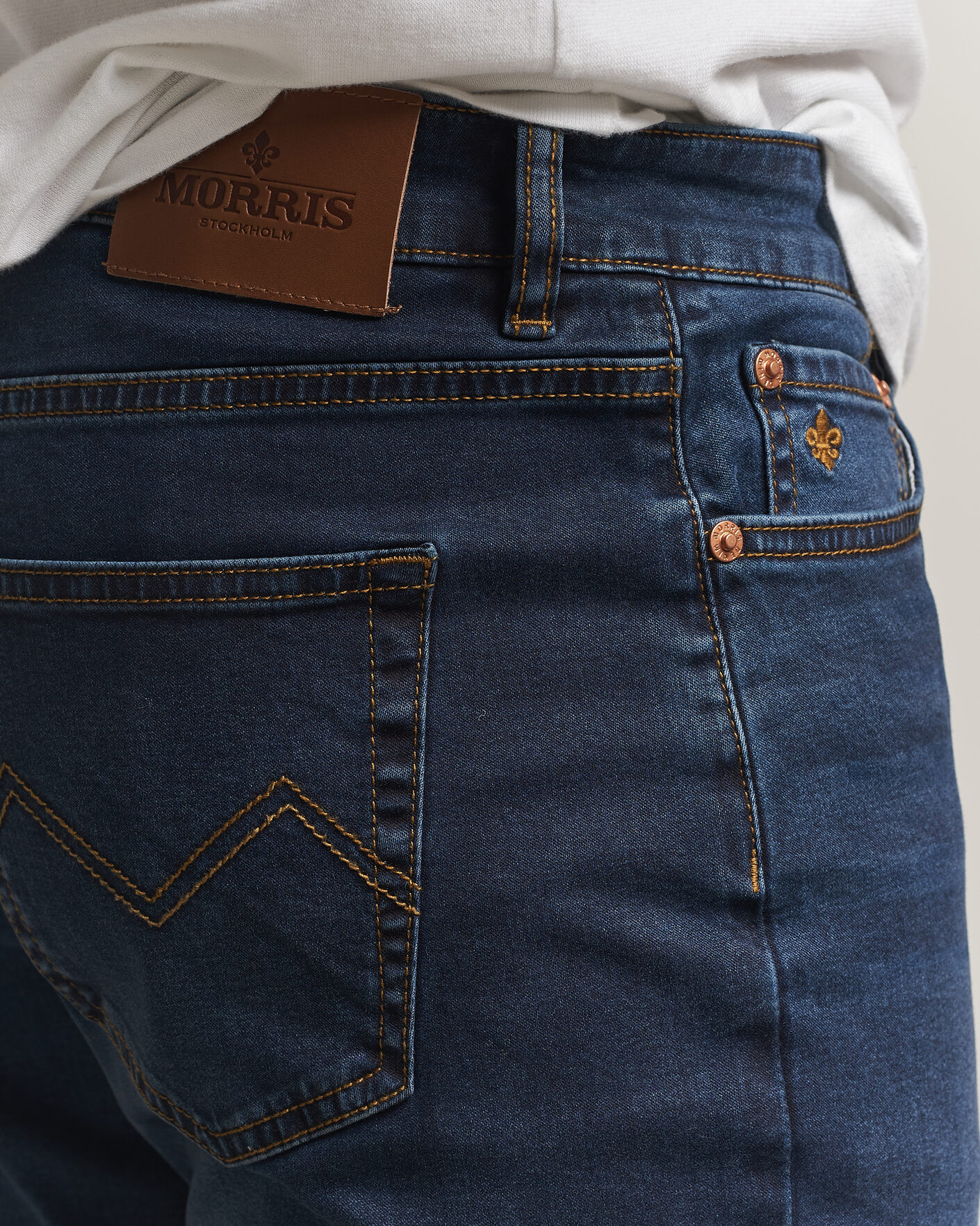 Homme | Jeans | Morris | Steve Satin Jeans One Year Wash