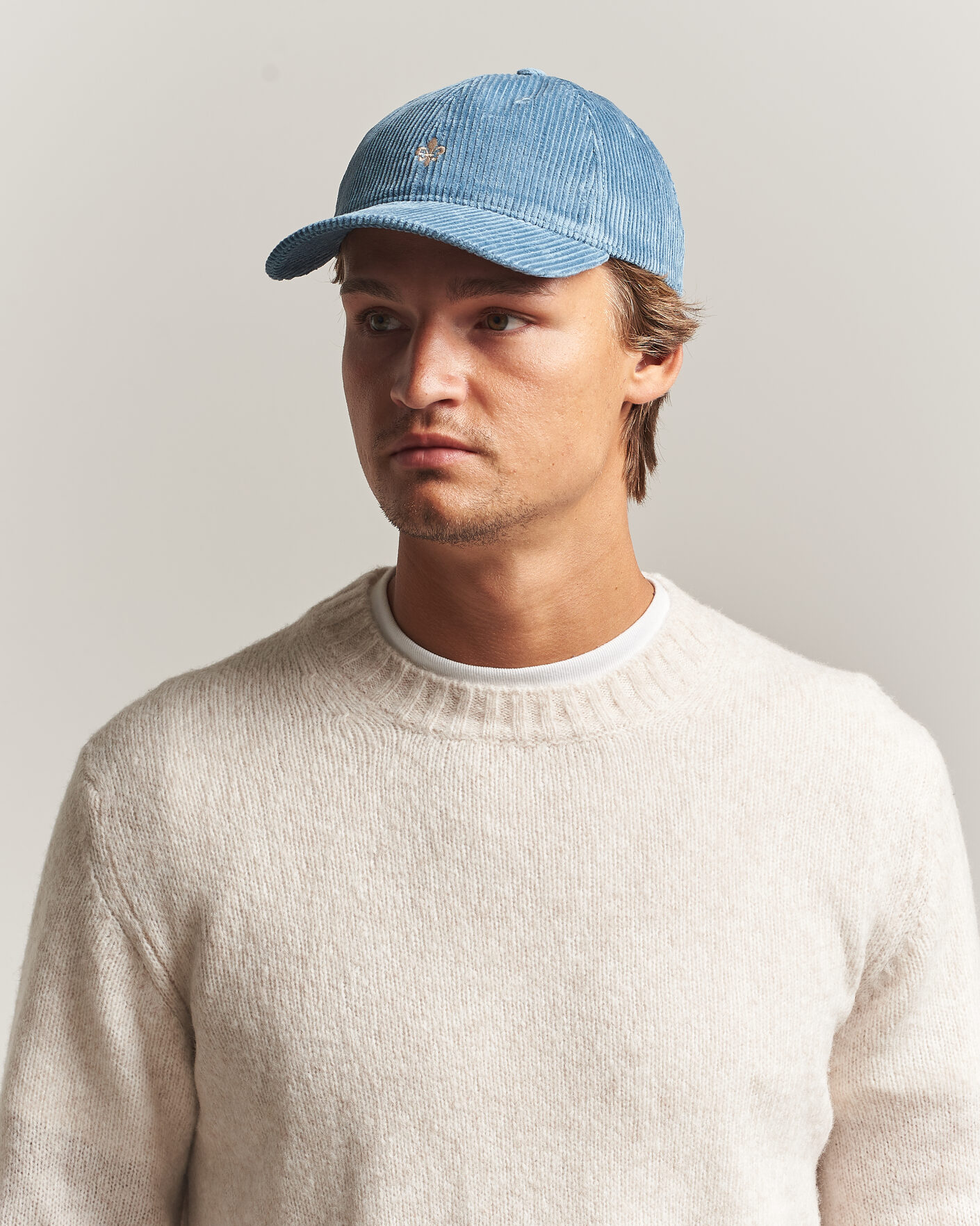 Homme | Bobs Et Casquettes | Morris | Lily Cord Cap Light Blue