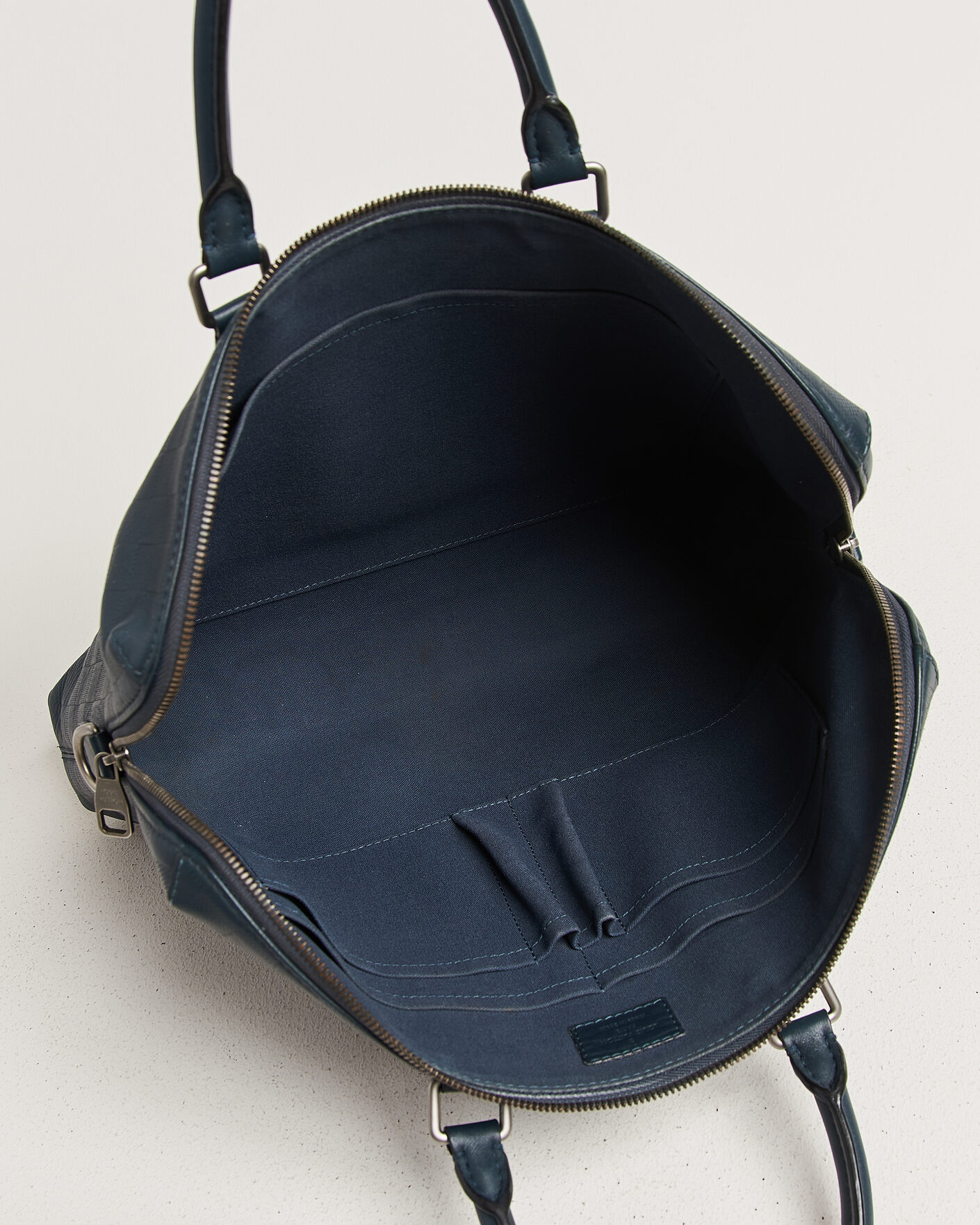 Homme | Pre-Owned & Vintage Bags | Louis Vuitton Pre-Owned | Porte Documents Bag Damier Infini Onyx