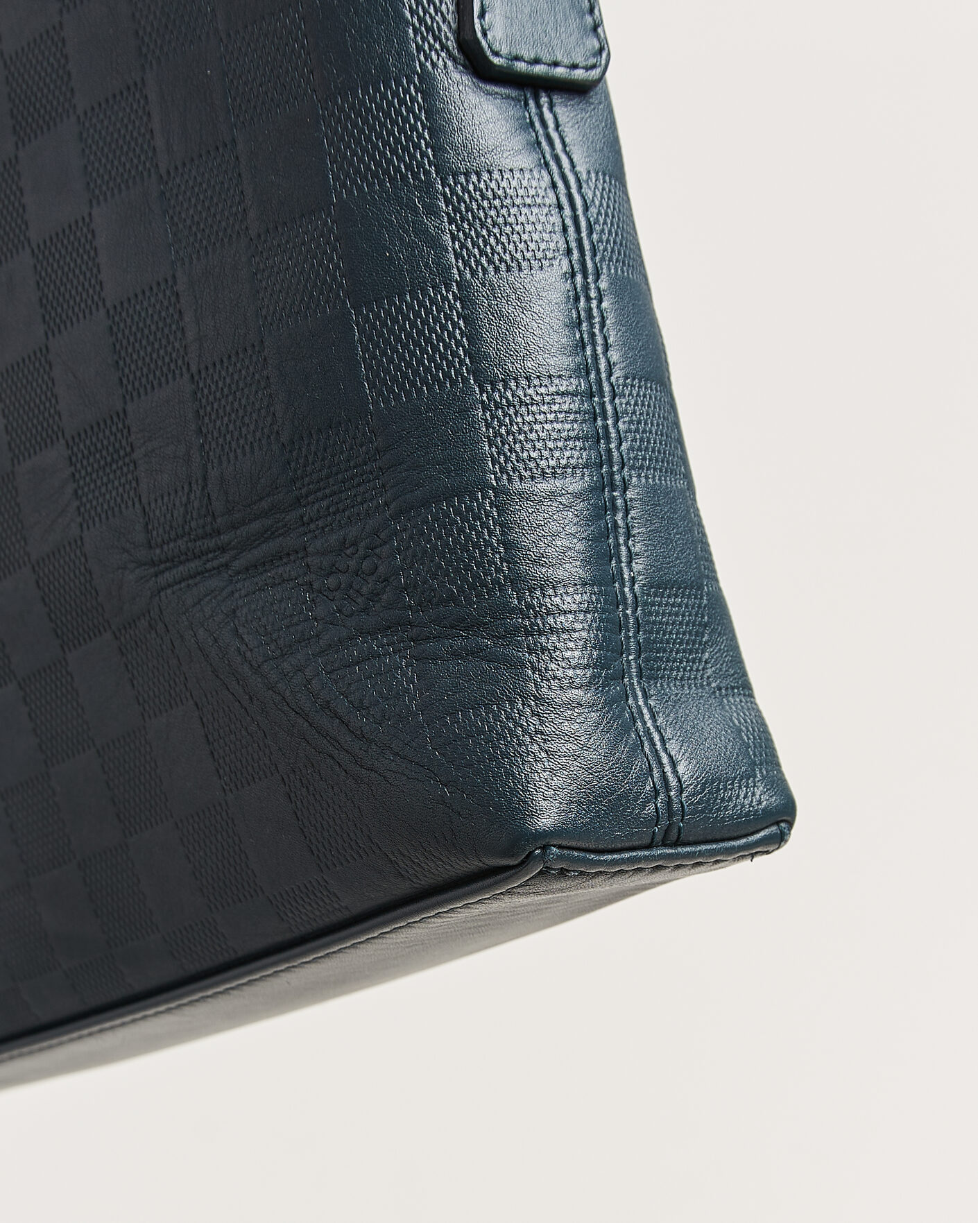 Homme | Pre-Owned & Vintage Bags | Louis Vuitton Pre-Owned | Porte Documents Bag Damier Infini Onyx