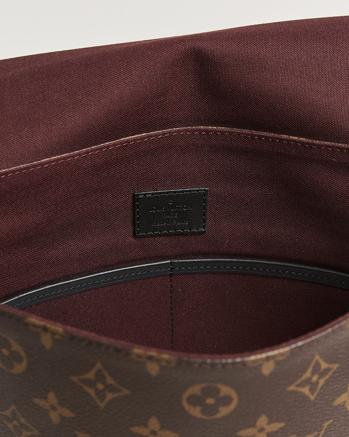 Homme | Pre-Owned & Vintage Bags | Louis Vuitton Pre-Owned | Messenger Bag Monogram Macassar