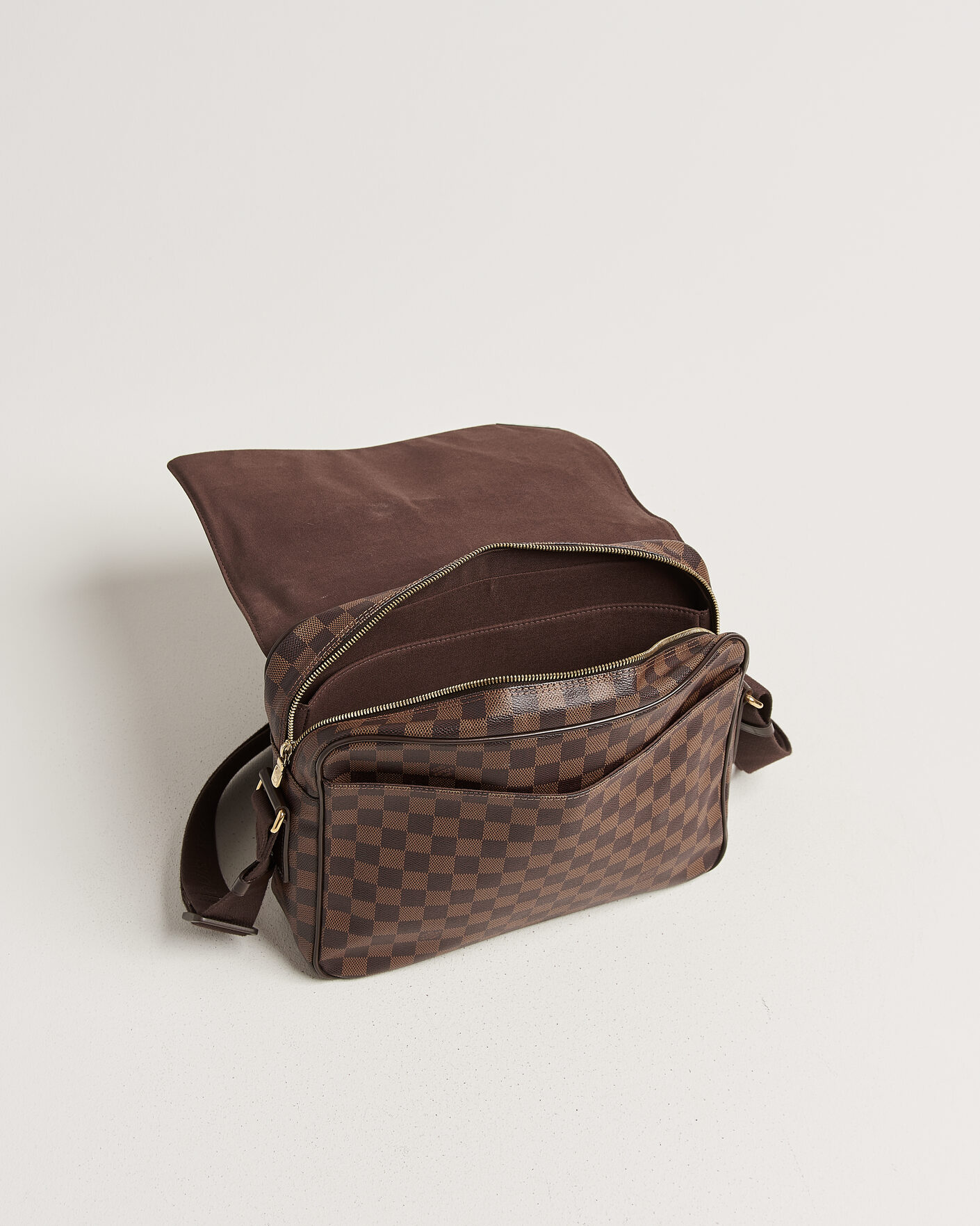 Homme | Pre-Owned & Vintage Bags | Louis Vuitton Pre-Owned | Messenger Bag Damier Ebene