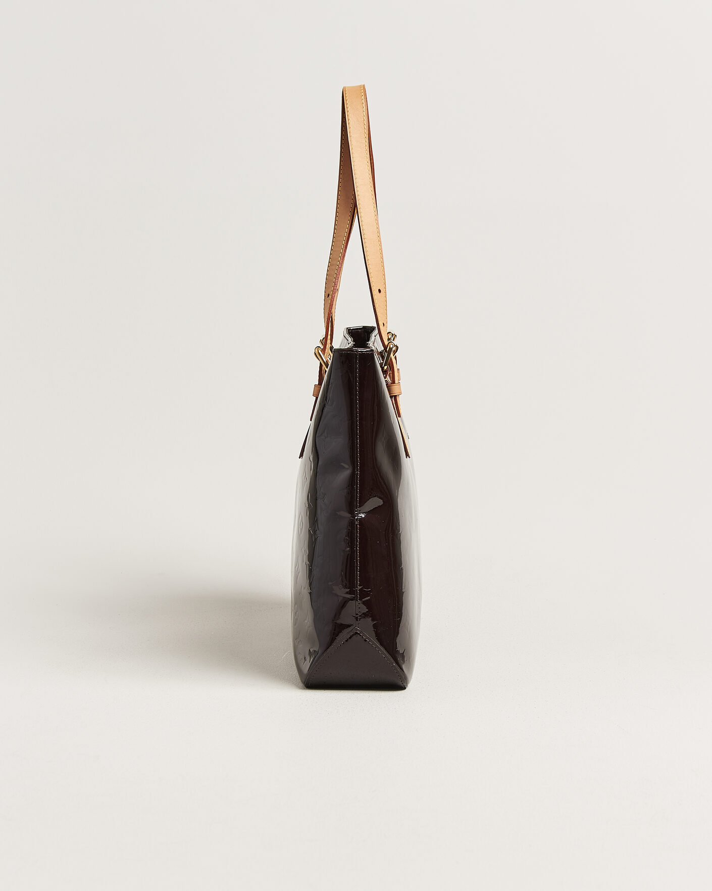 Homme | Pre-Owned & Vintage Bags | Louis Vuitton Pre-Owned | Brentwood Tote Bag Vernis Leather Burgundy