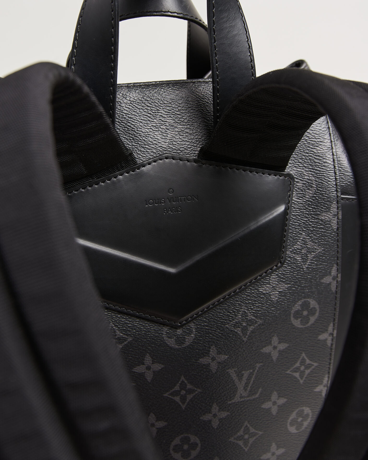 Homme | Pre-Owned & Vintage Bags | Louis Vuitton Pre-Owned | Explorer Backpack Monogram Eclipse