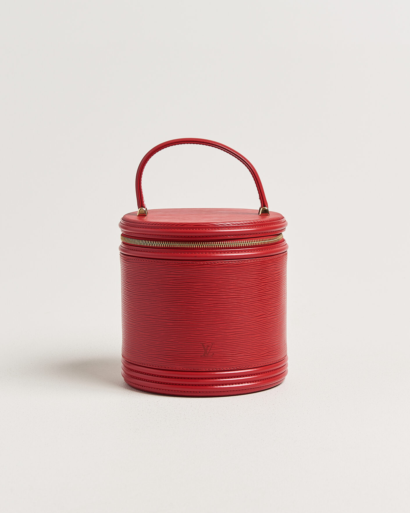 Homme | Pre-Owned & Vintage Bags | Louis Vuitton Pre-Owned | Cannes Vanity Case Epi Leather Red