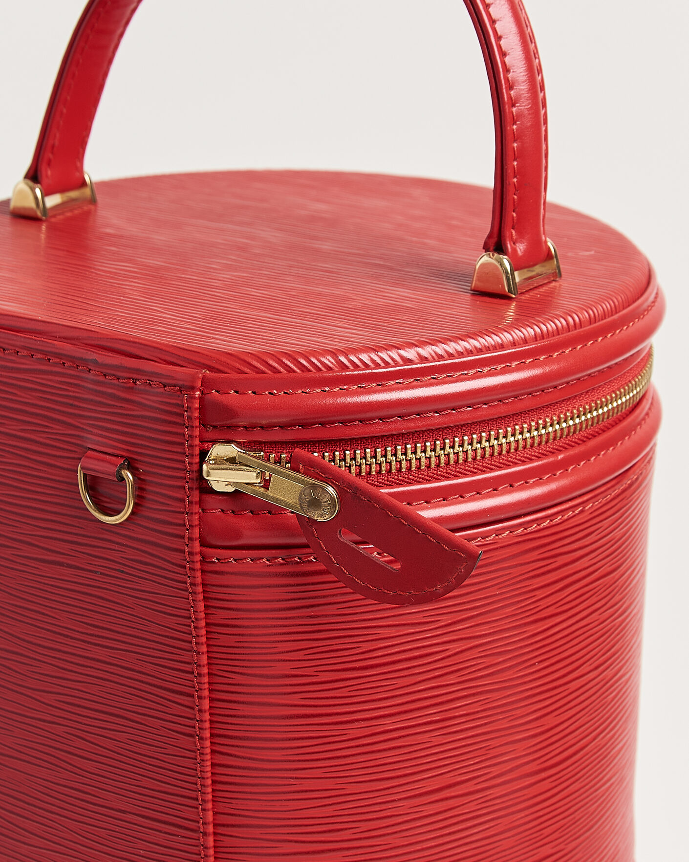 Homme | Pre-Owned & Vintage Bags | Louis Vuitton Pre-Owned | Cannes Vanity Case Epi Leather Red