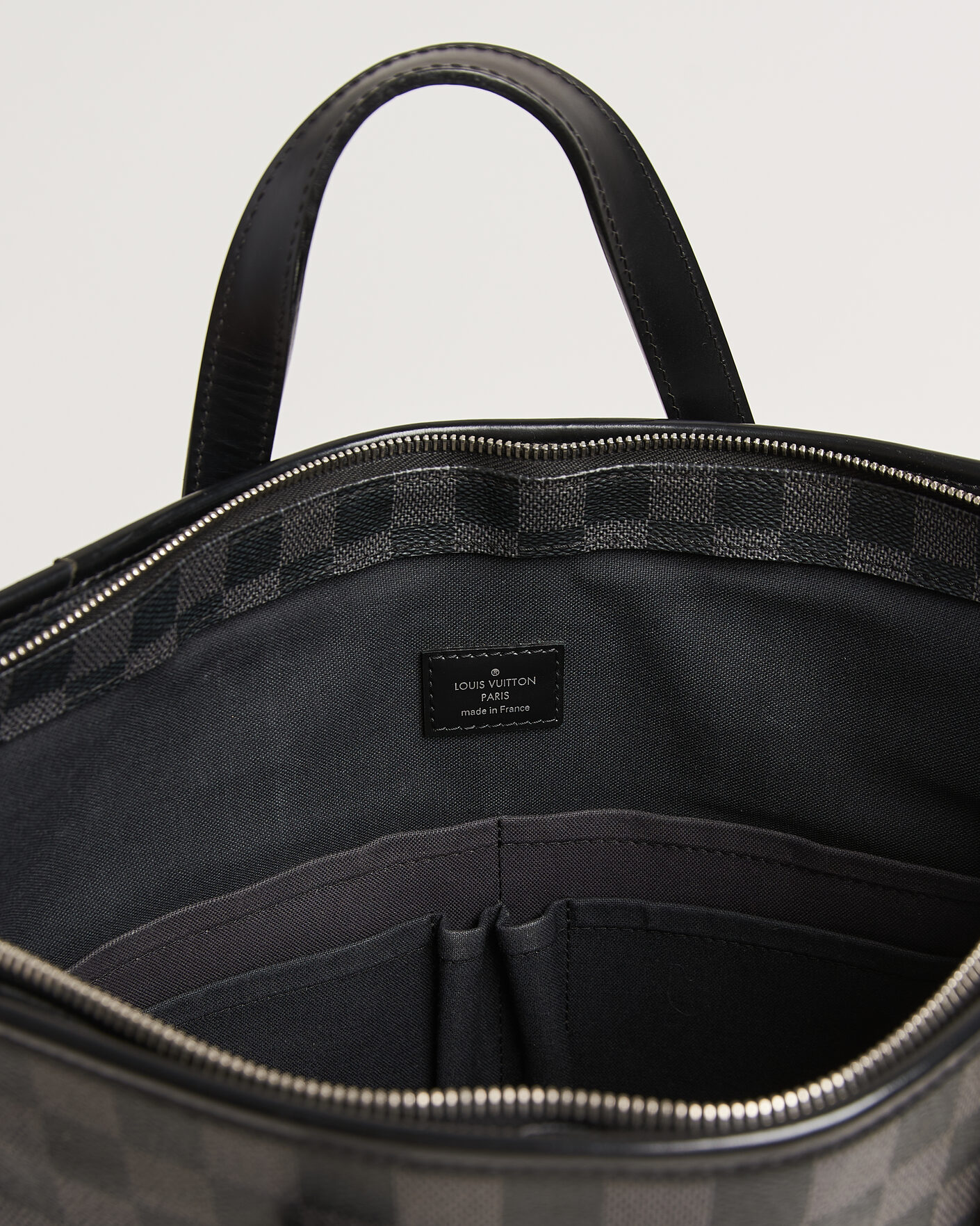 Homme | Pre-Owned & Vintage Bags | Louis Vuitton Pre-Owned | Tote Bag Damier Graphite