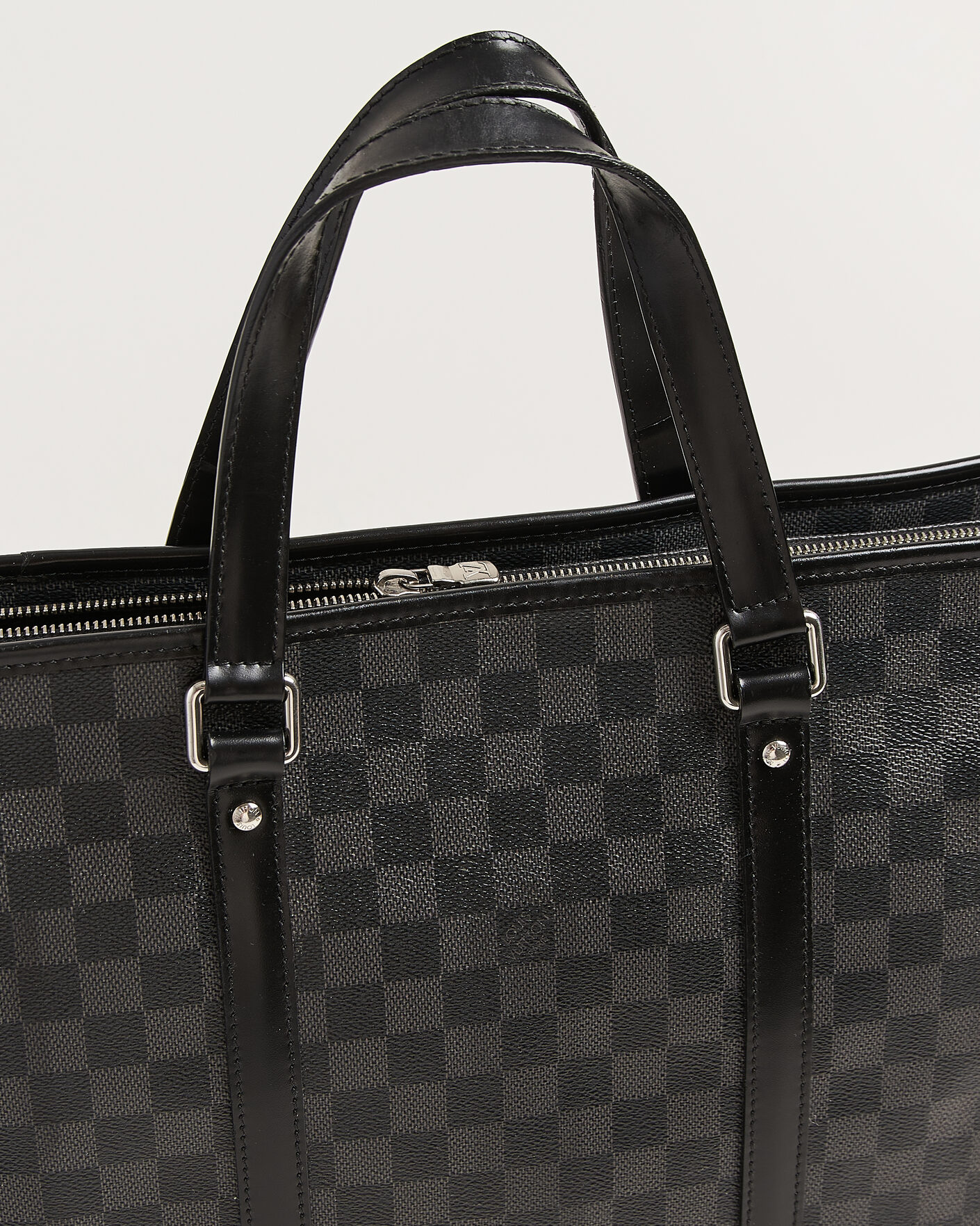 Homme | Pre-Owned & Vintage Bags | Louis Vuitton Pre-Owned | Tadao Tote Bag Damier Graphite