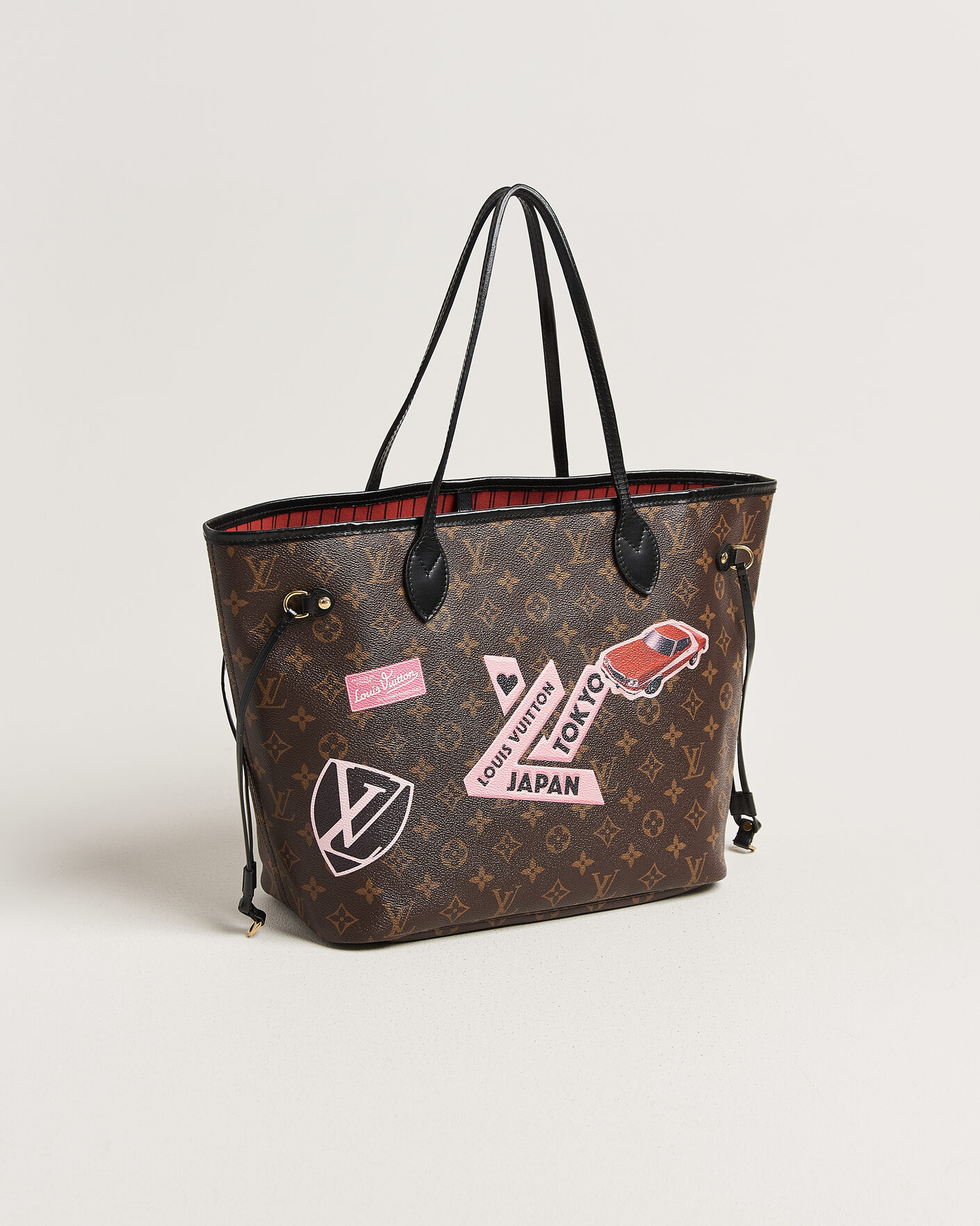 Homme | Pre-Owned & Vintage Bags | Louis Vuitton Pre-Owned | Neverfull MM World Tour Japan Monogram