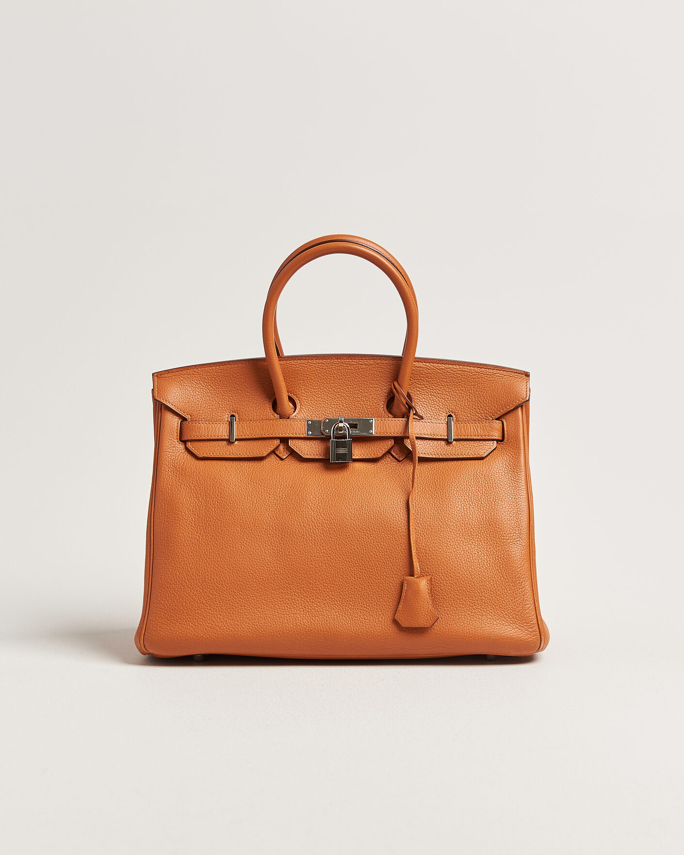 Homme | Pre-Owned & Vintage Bags | Hermès Pre-Owned | Birkin 35 Togo Leather Orange