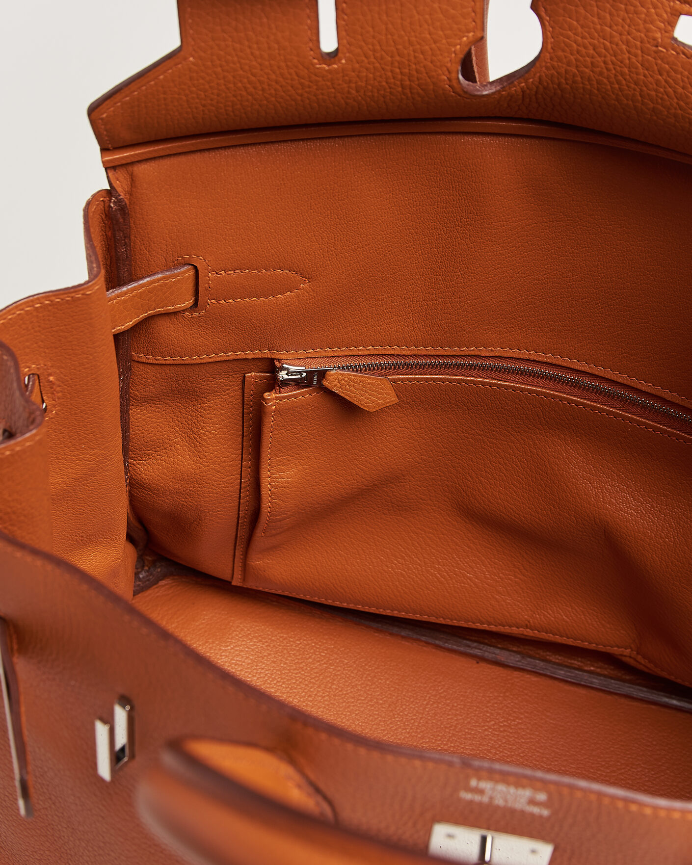 Homme | Pre-Owned & Vintage Bags | Hermès Pre-Owned | Birkin 35 Togo Leather Orange