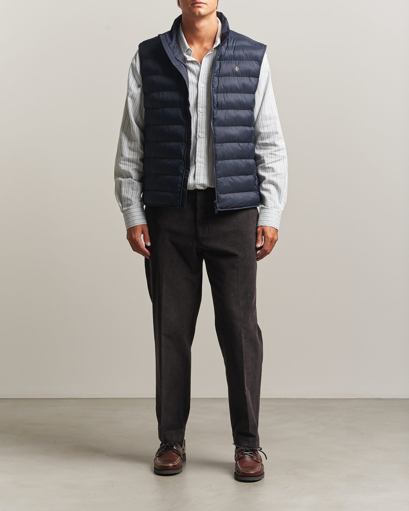 Homme | Gilets | Morris | Norfolk Liner Vest Blue