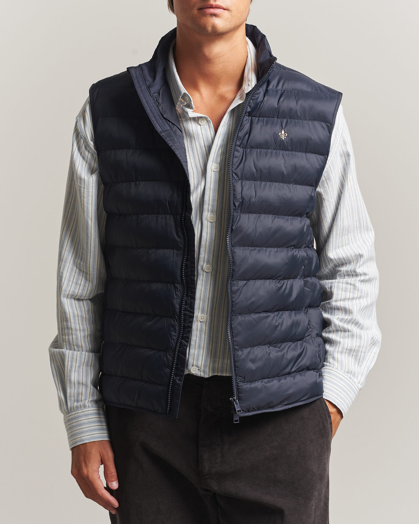 Homme | Gilets | Morris | Norfolk Liner Vest Blue