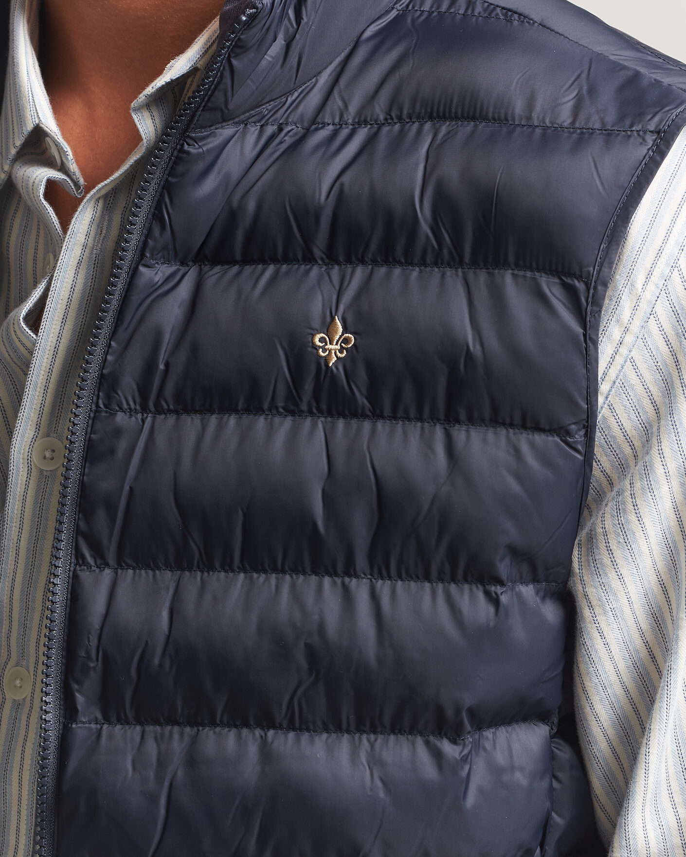 Homme | Gilets | Morris | Norfolk Liner Vest Blue