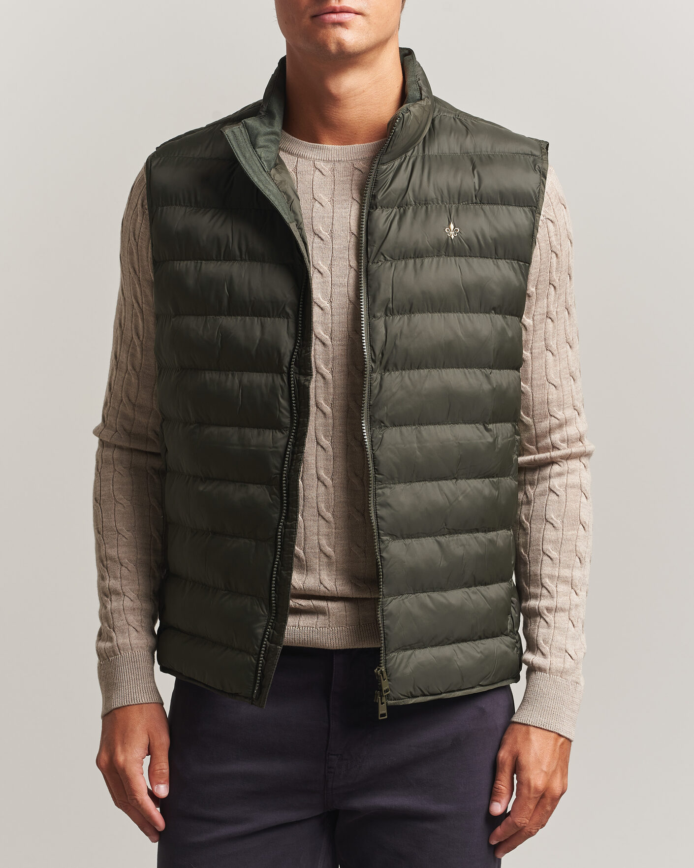 Homme | Gilets | Morris | Norfolk Liner Vest Olive