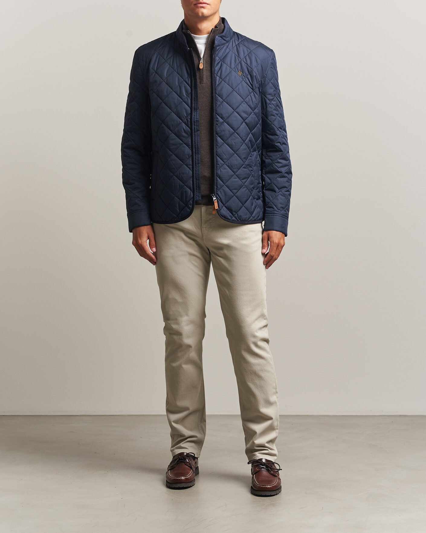 Homme | Manteaux Et Vestes | Morris | Teddy Quilted Jacket Old Blue