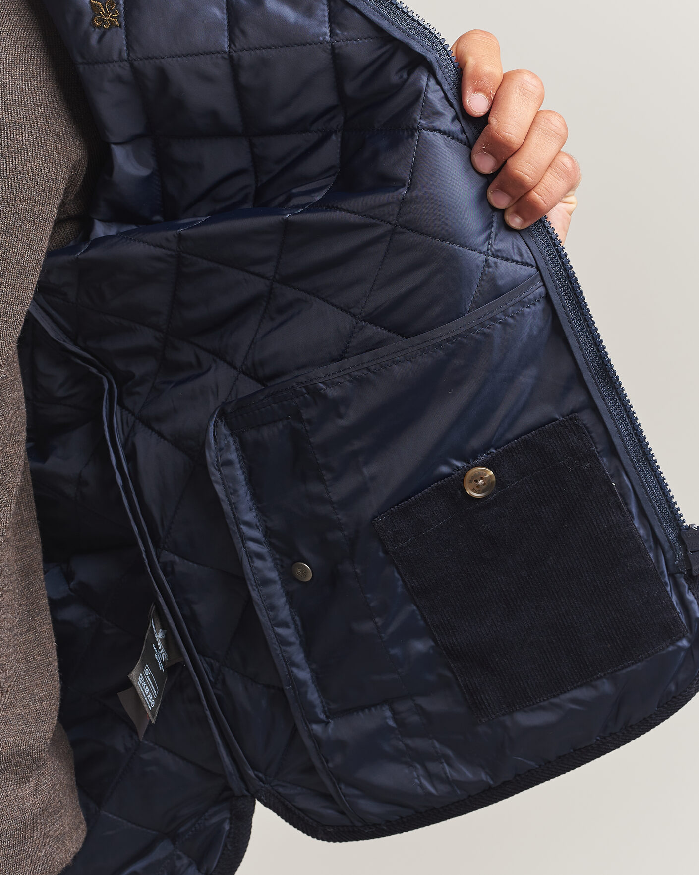 Homme | Manteaux Et Vestes | Morris | Teddy Quilted Jacket Old Blue