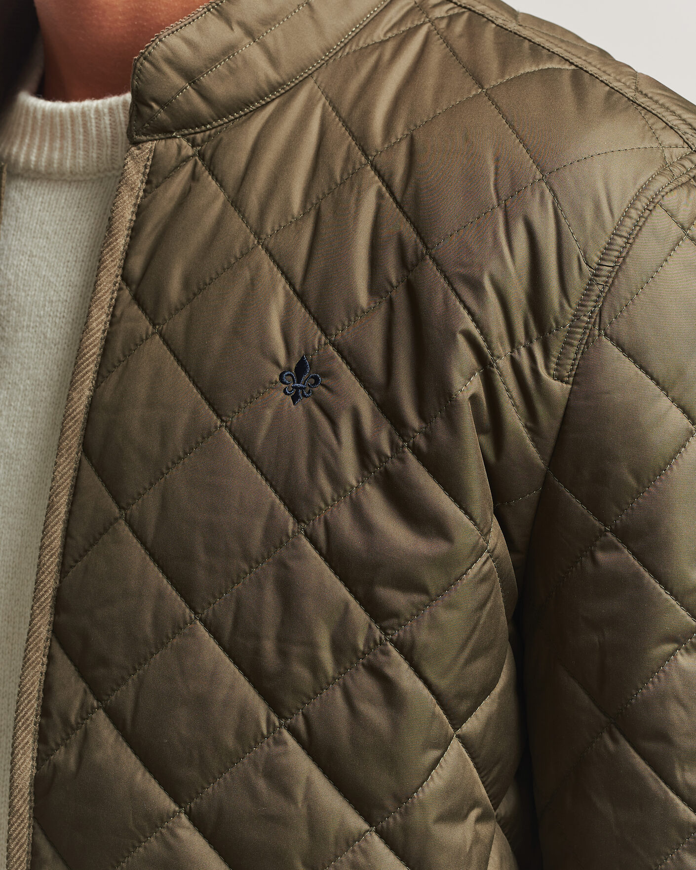 Homme | Manteaux Et Vestes | Morris | Teddy Quilted Jacket Olive