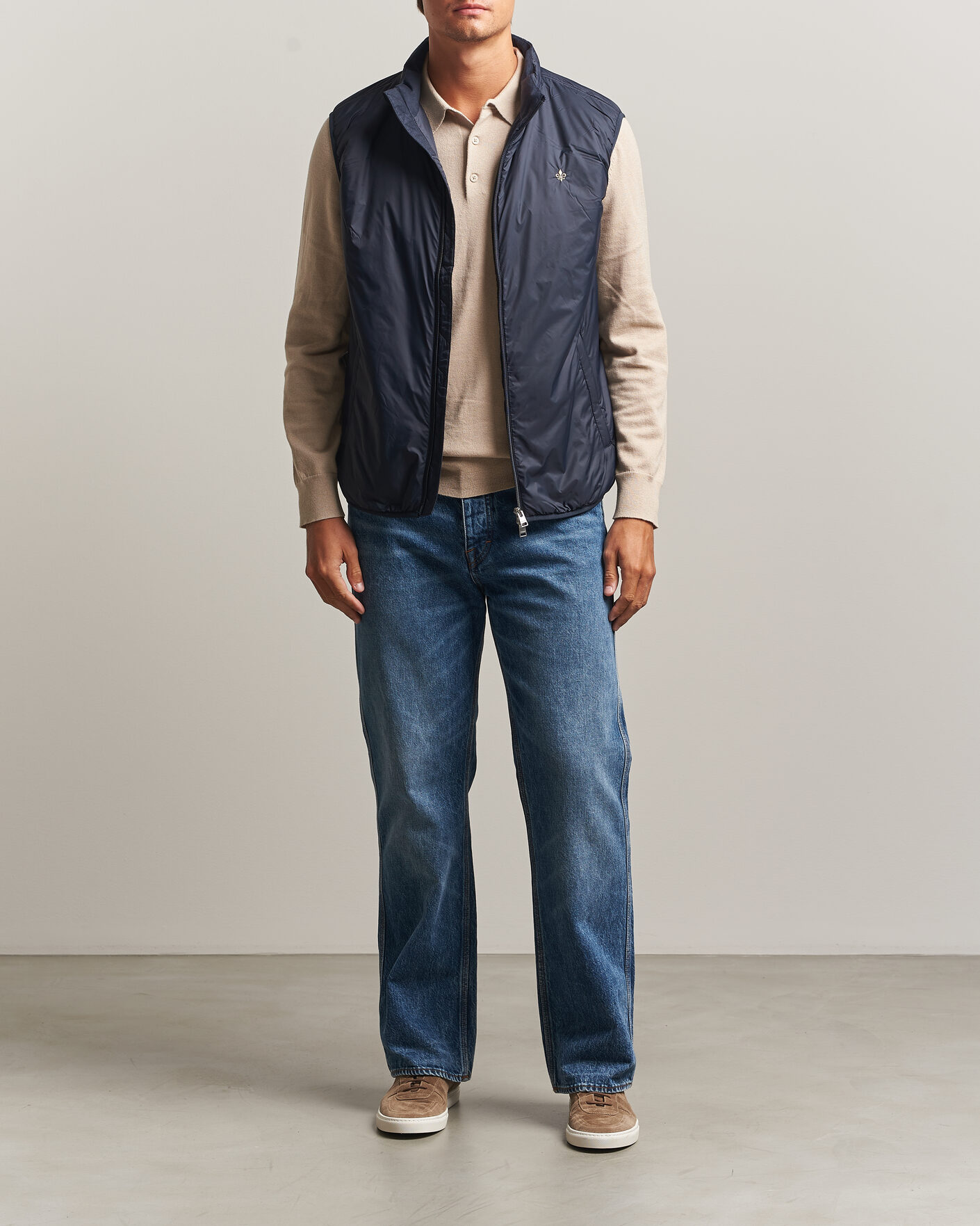 Homme | Gilets | Morris | Bradley Padded Vest Blue