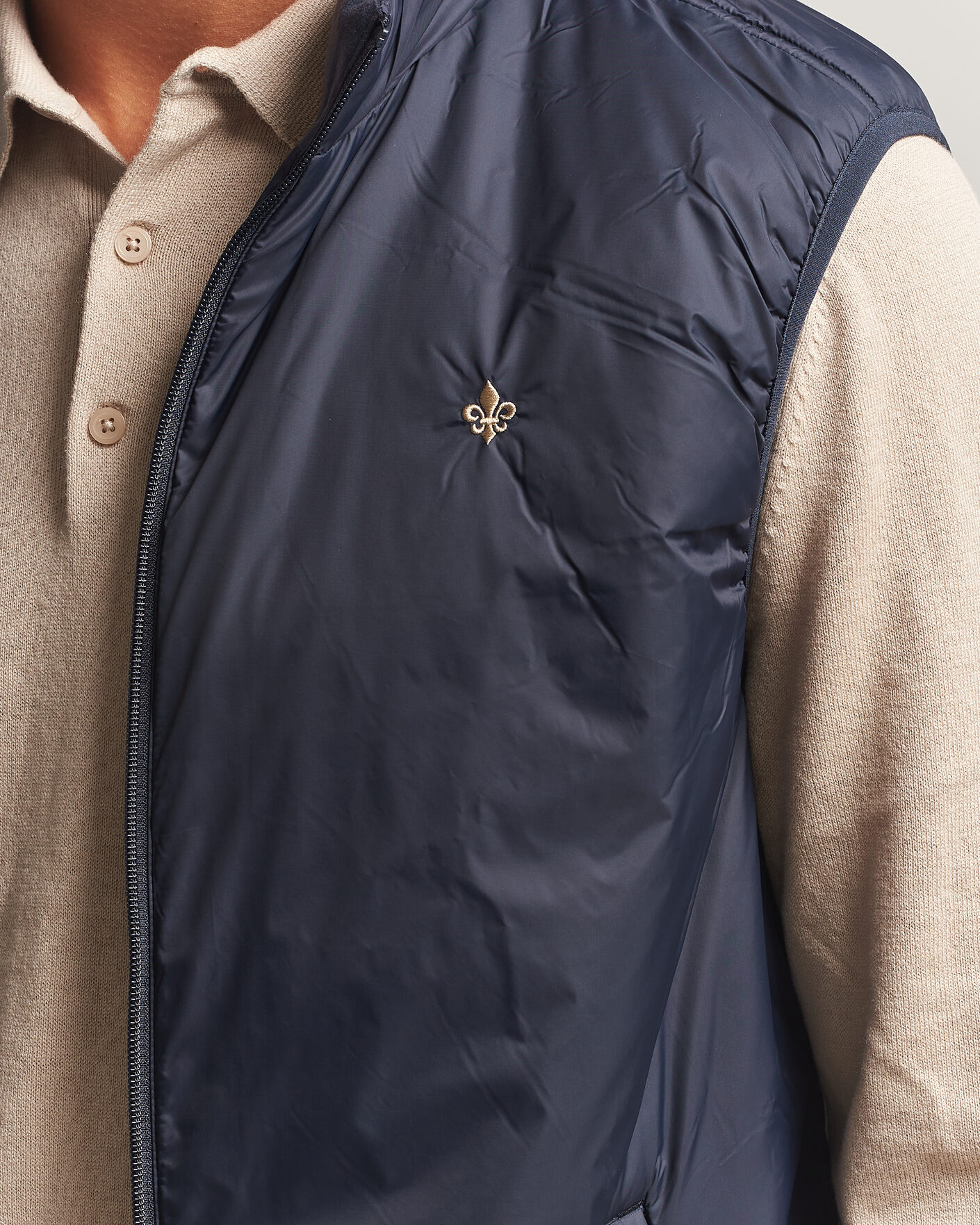 Homme | Gilets | Morris | Bradley Padded Vest Blue