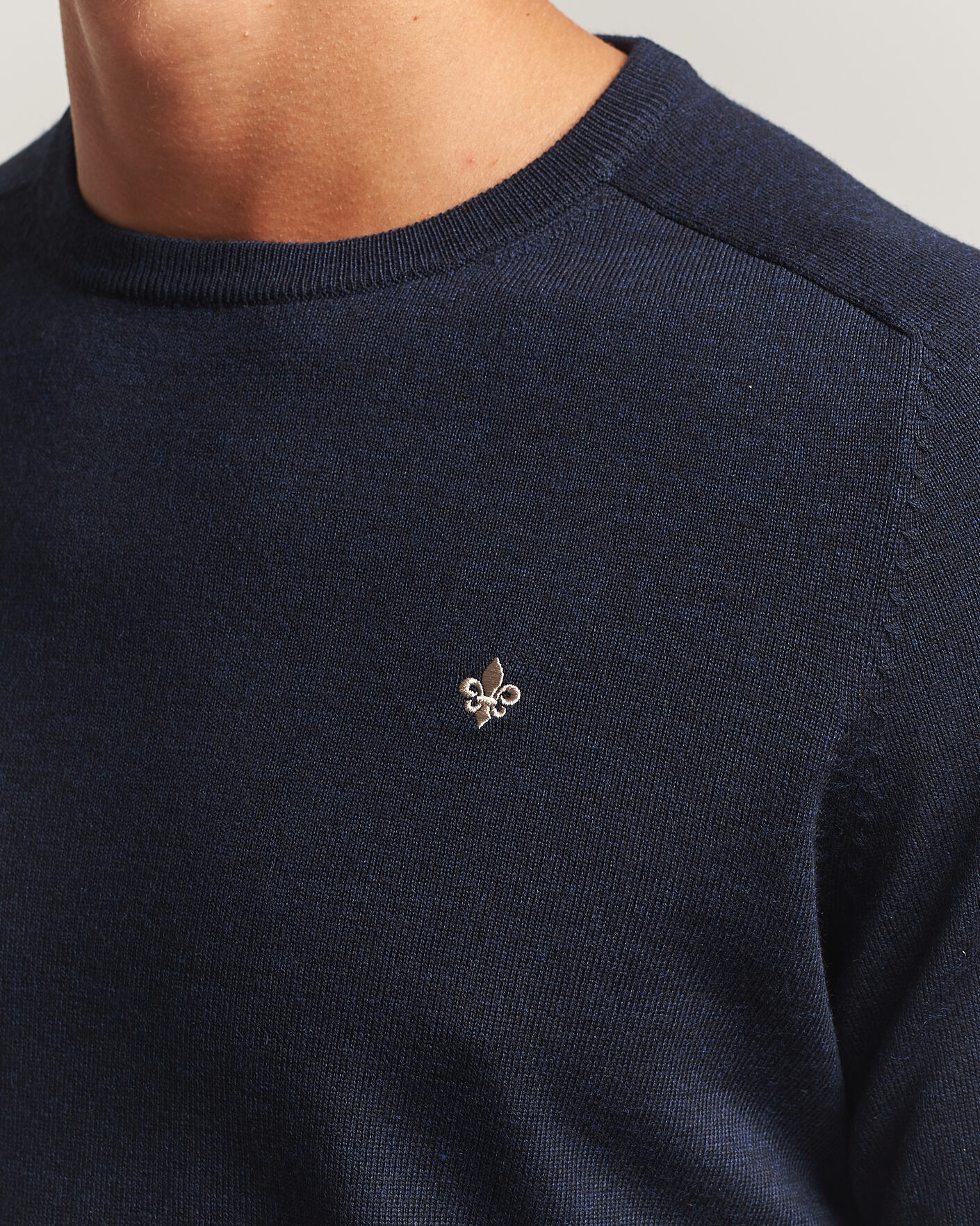 Homme | Pulls Et Tricots | Morris | Merino O-Neck Navy