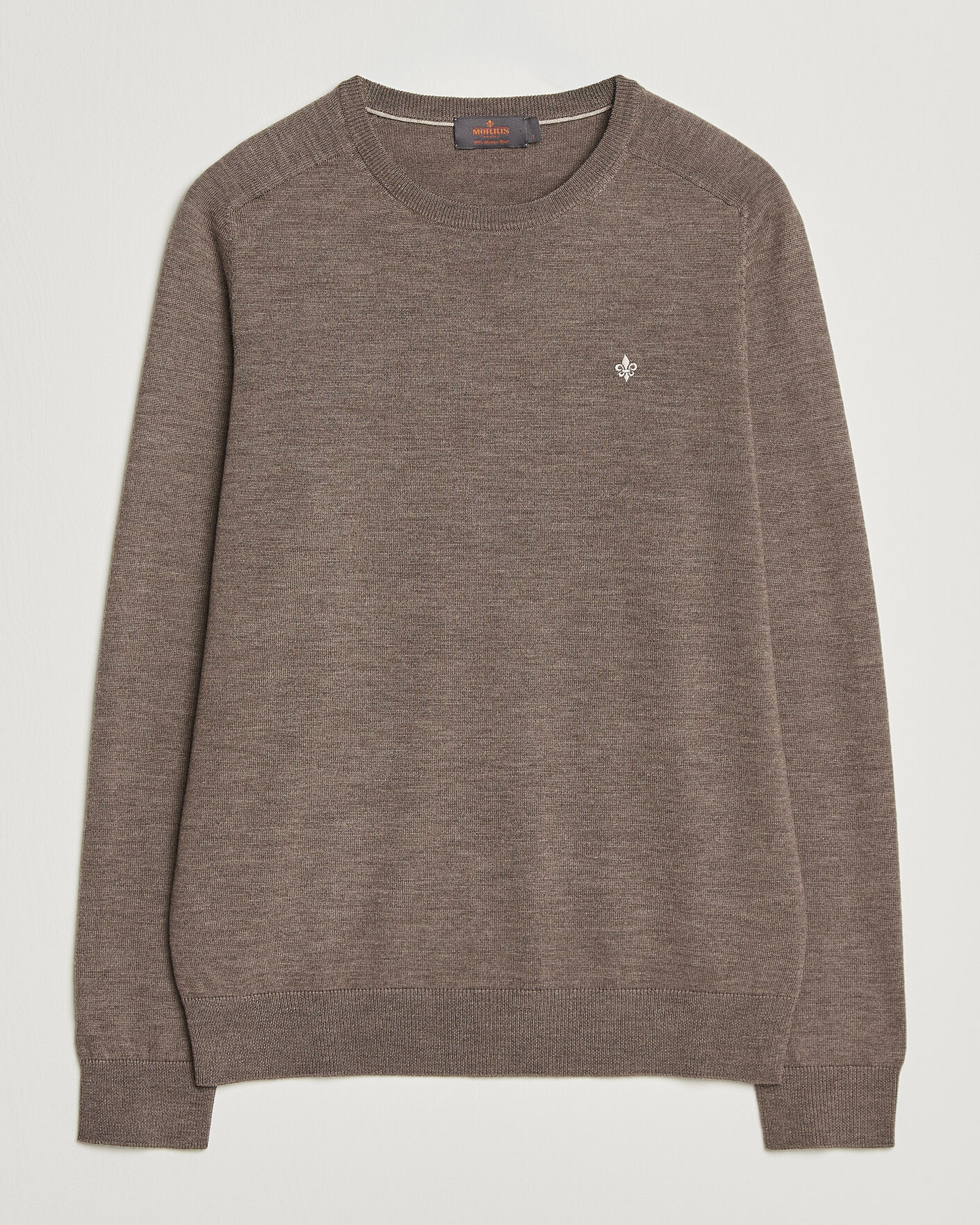 Homme | Pulls Et Tricots | Morris | Merino O-Neck Brown