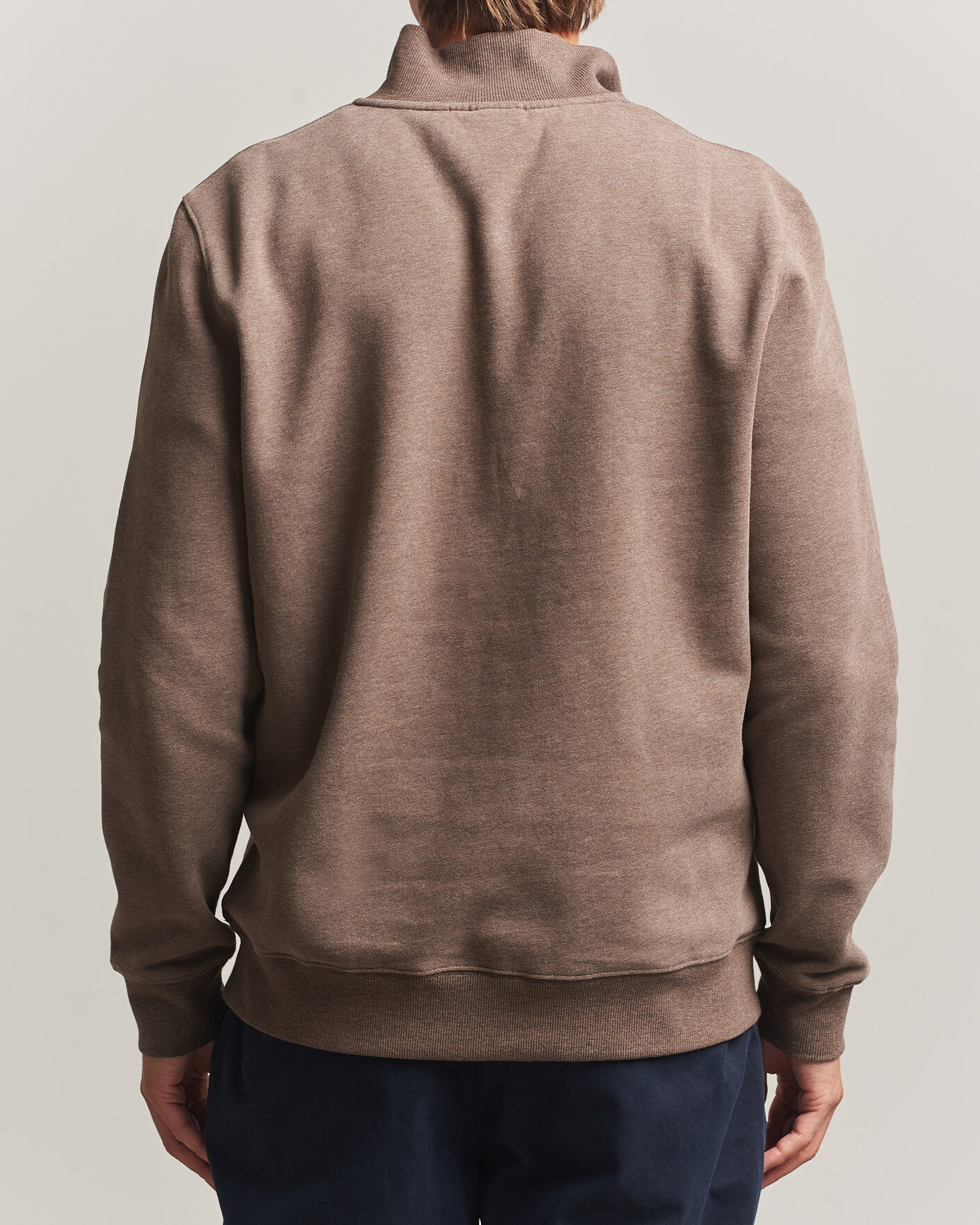 Homme | Pulls Et Tricots | Morris | Brandon Lily Half Zip Brown