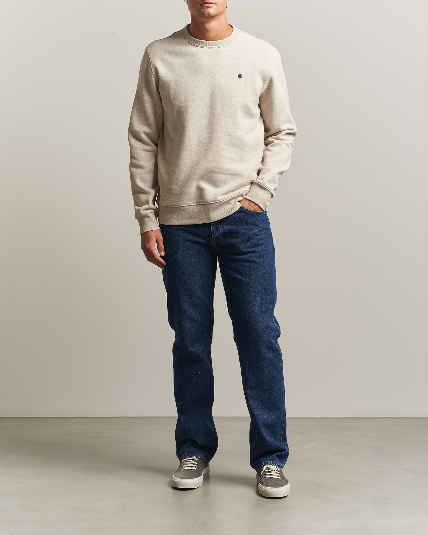 Homme | Pulls Et Tricots | Morris | Brandon Lily Sweatshirt Khaki