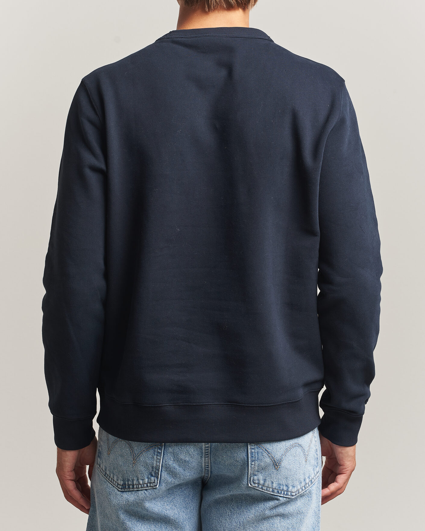 Homme | Pulls Et Tricots | Morris | Brandon Lily Sweatshirt Old Blue