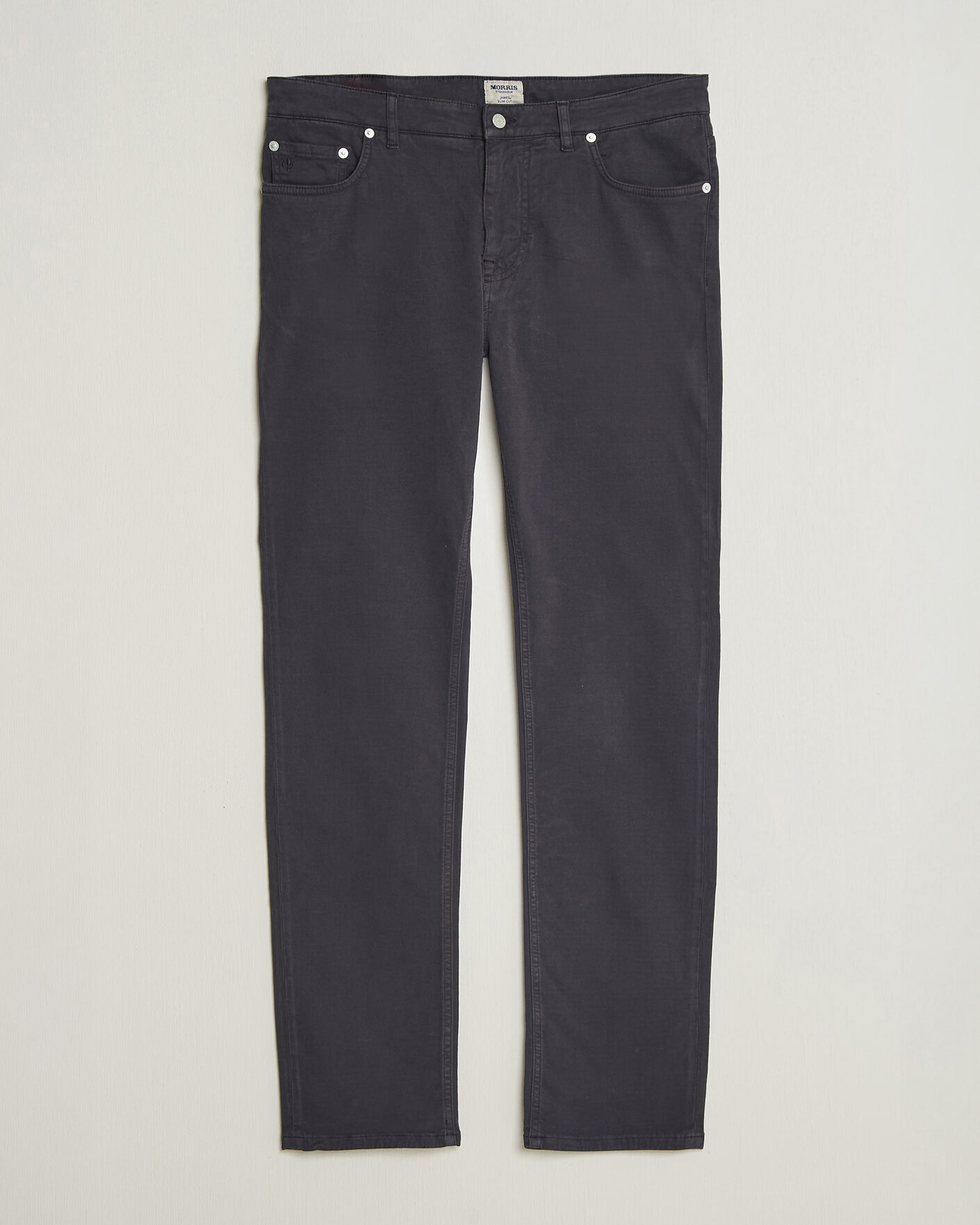 Homme | Pantalons | Morris | James Brushed 5-Pocket Pant Blue