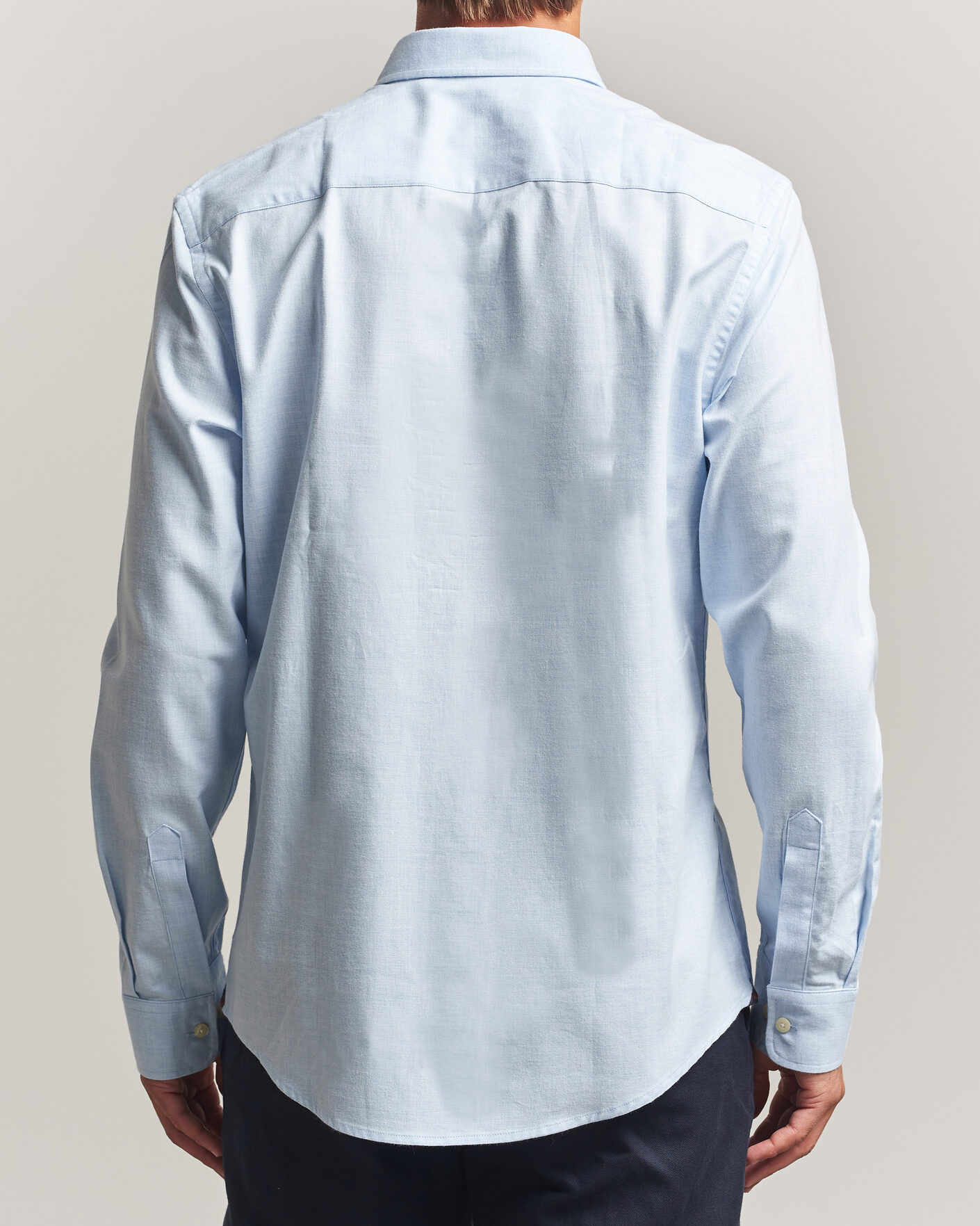 Homme | Chemises | Morris | Watts Flannel Shirt Light Blue