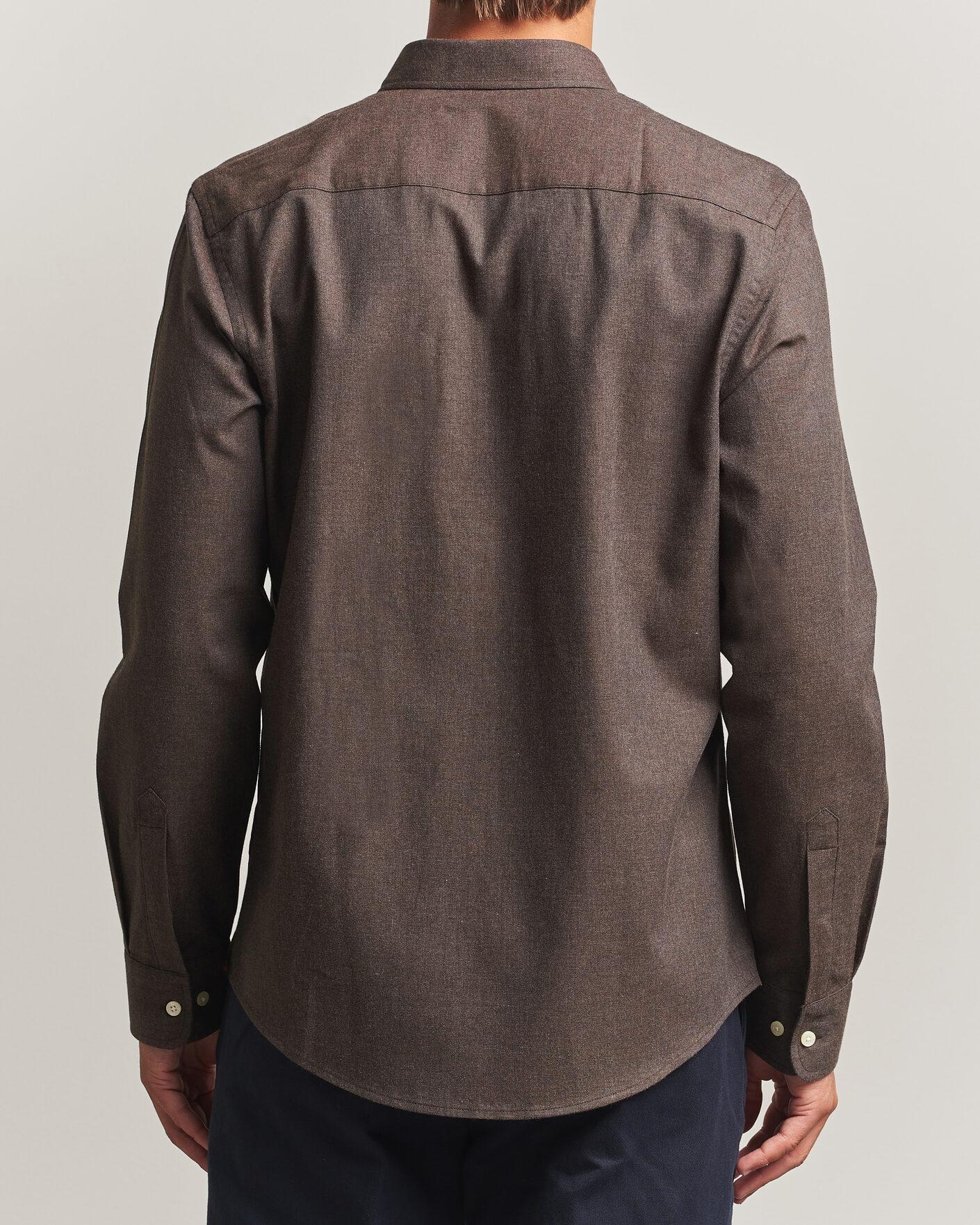 Homme | Chemises | Morris | Watts Flannel Shirt Brown