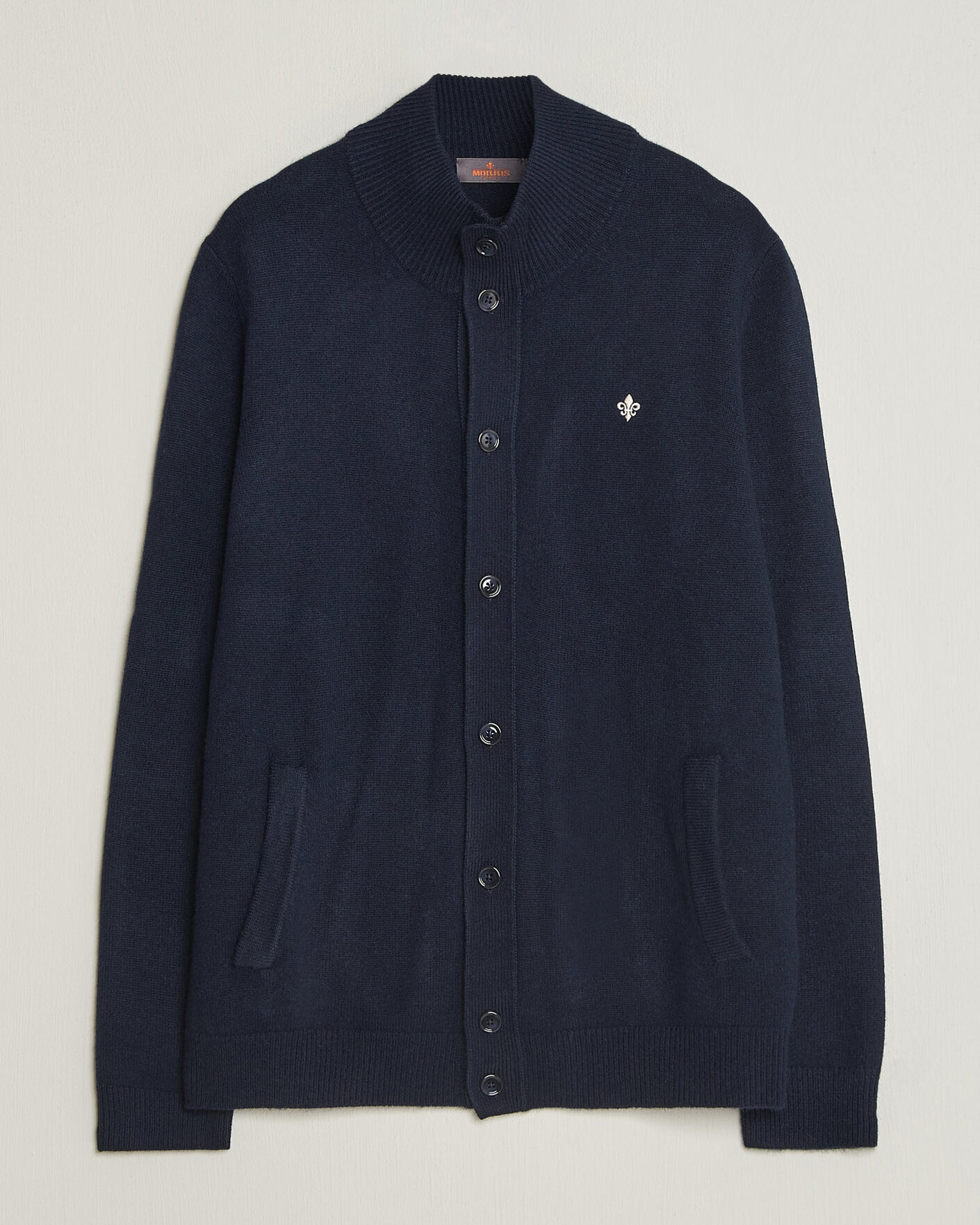 Homme | Pulls Et Tricots | Morris | Hertford Button Cardigan Navy