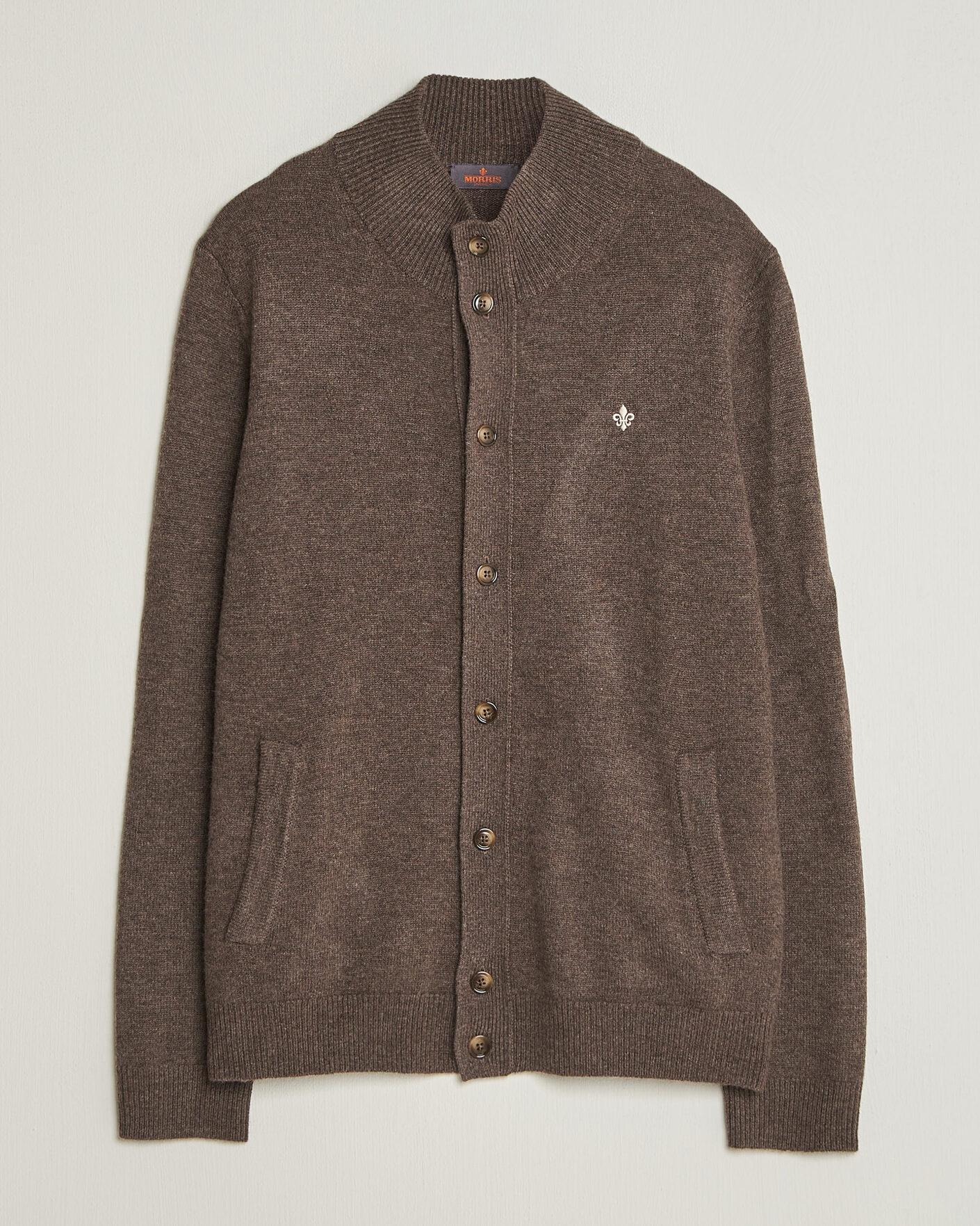 Homme | Pulls Et Tricots | Morris | Hertford Button Cardigan Brown
