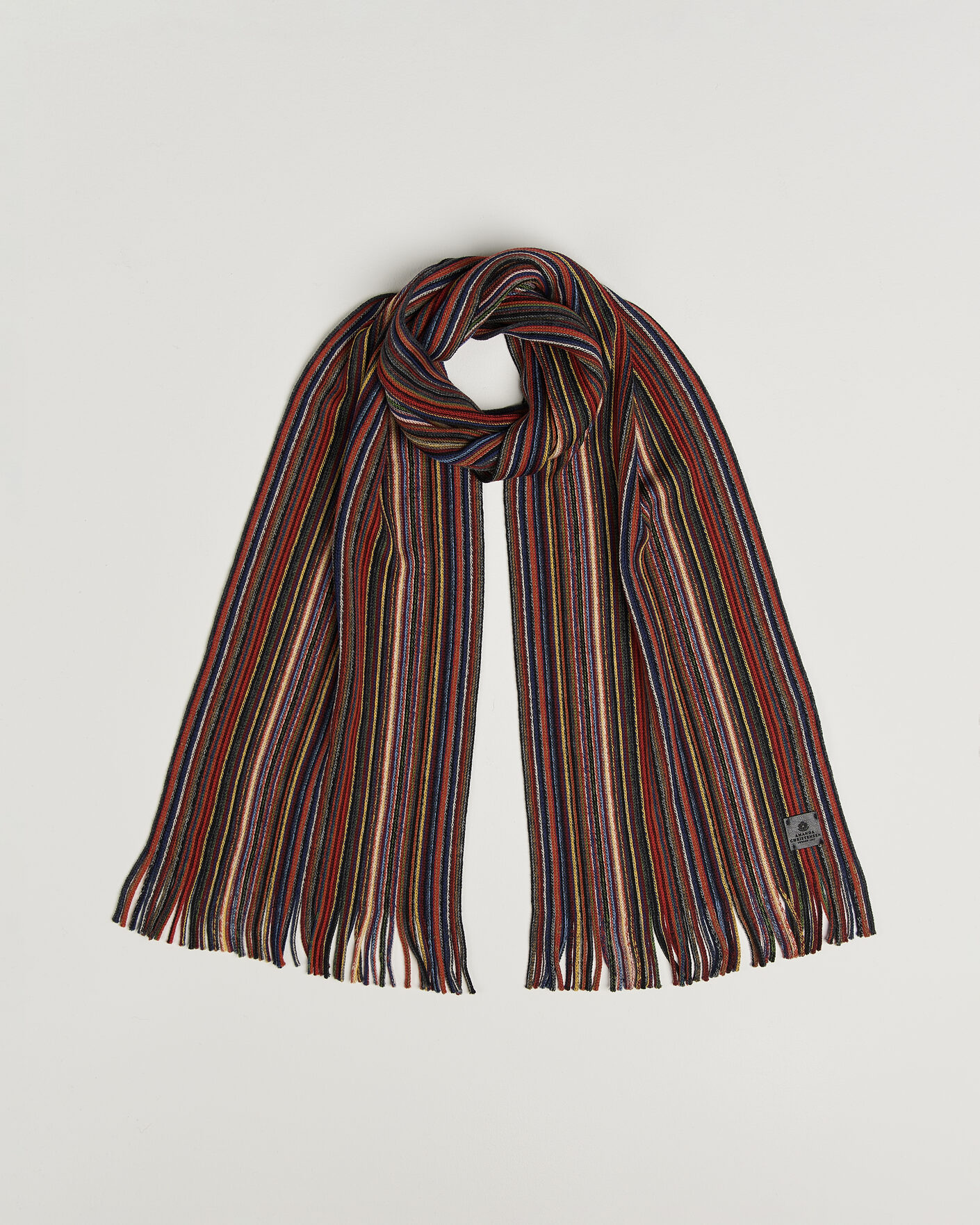 Homme | Écharpes | Amanda Christensen | Wool Striped Scarf Multi