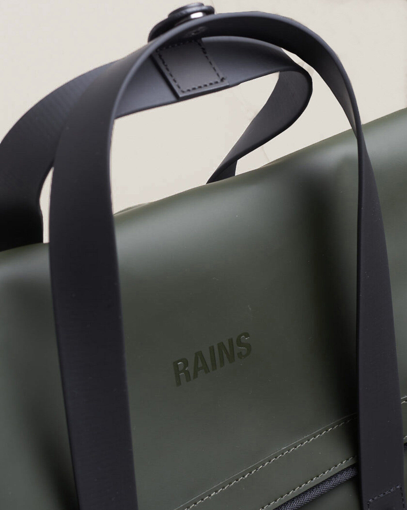 Homme | Sacs | RAINS | 2 Way Tote Backpack Black Green