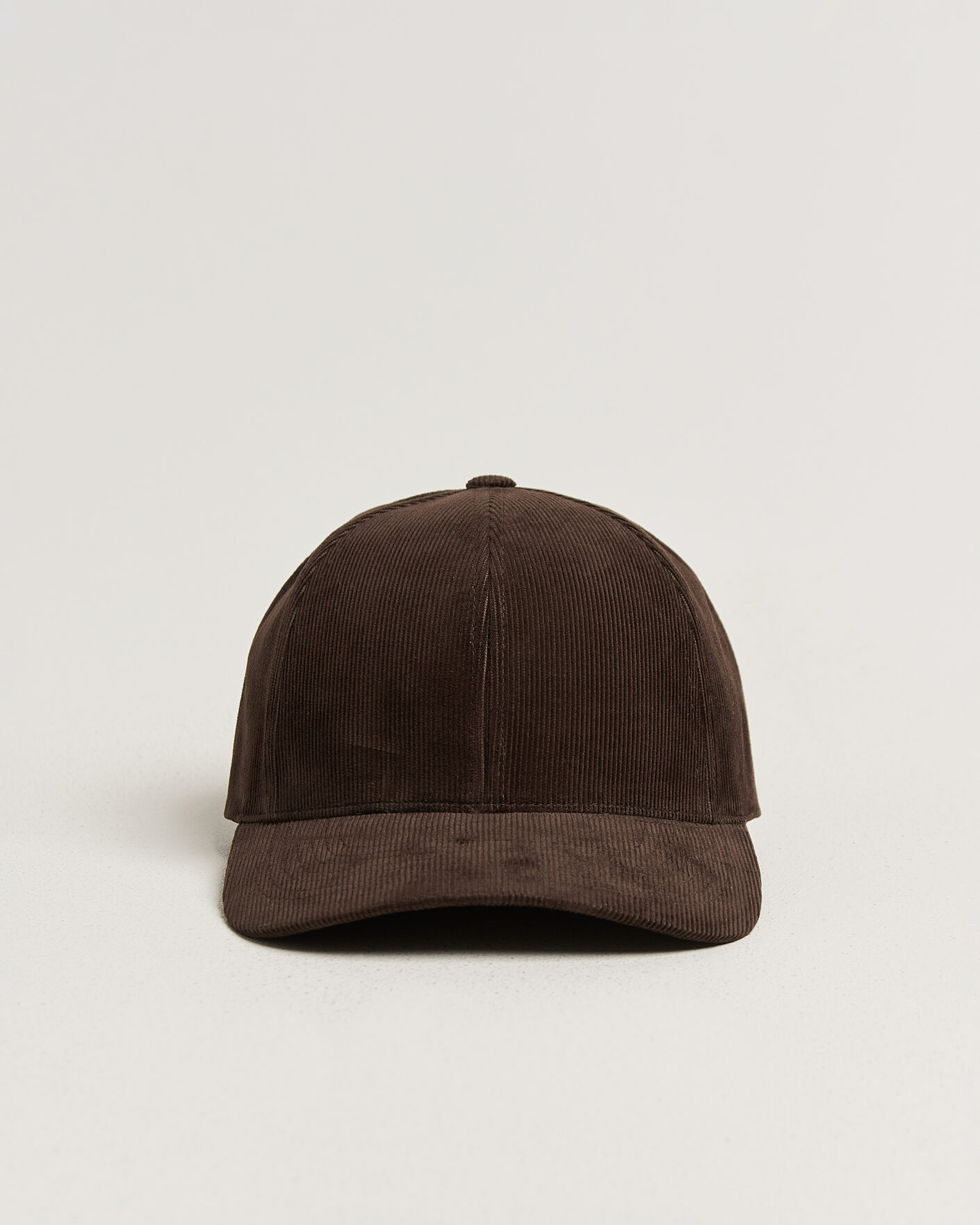 Homme | Bobs Et Casquettes | Varsity Headwear | Corduroy Baseball Cap Mocha Brown