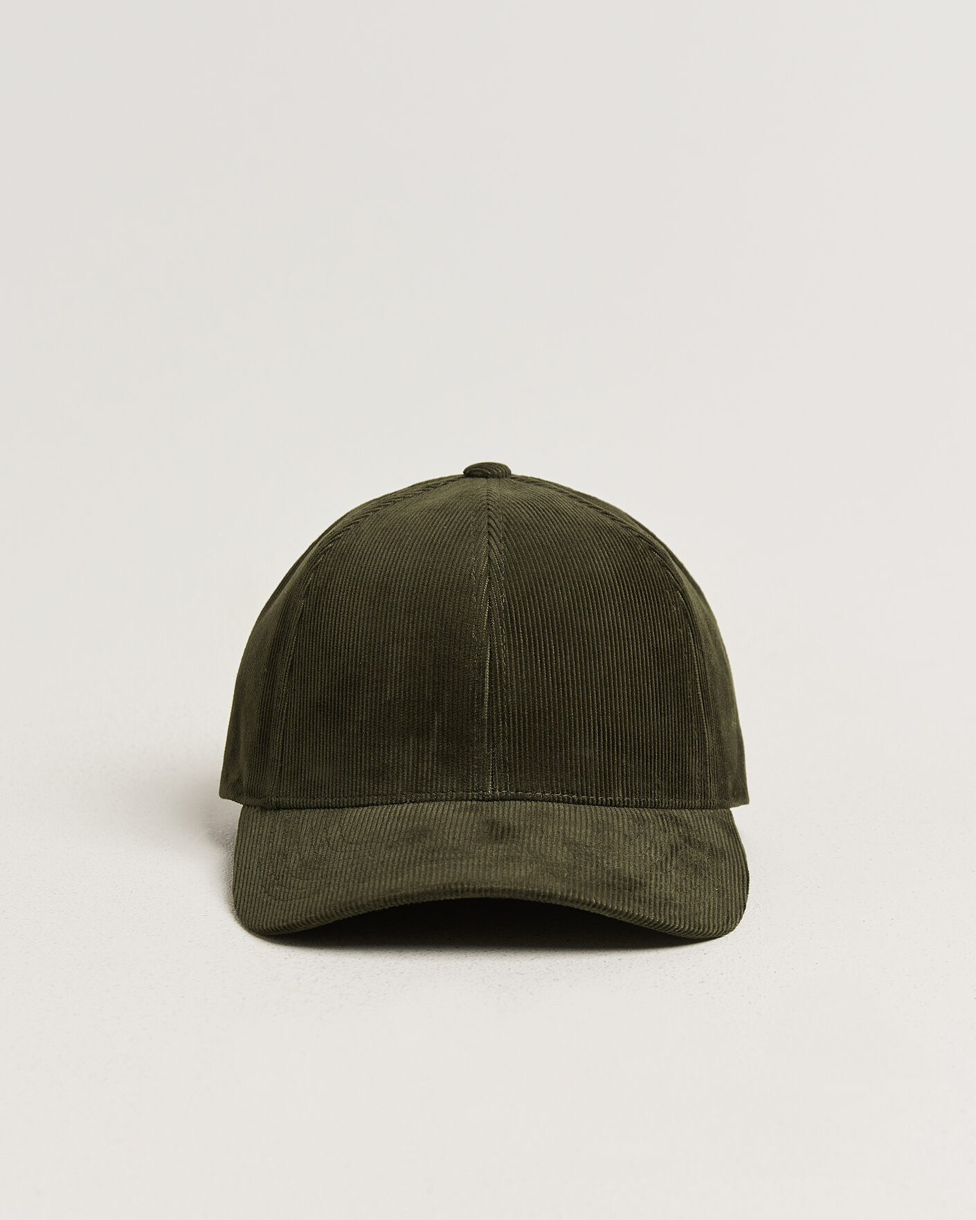 Homme | Bobs Et Casquettes | Varsity Headwear | Corduroy Baseball Cap Palude Green